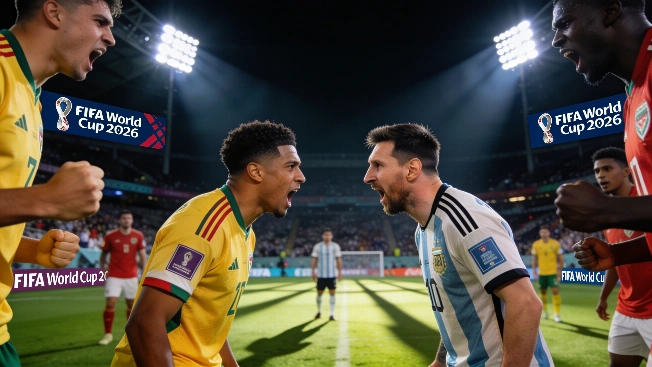 Tension Erupts Between Bellingham and Messi in World Cup Stoppage Time RUSSPAIN.com