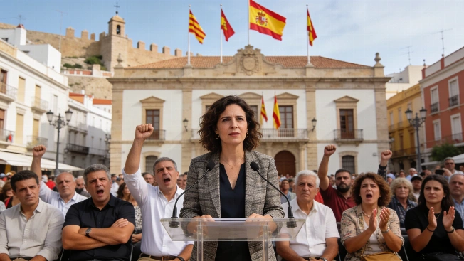 Melilla Day ceremony erupts as minister faces boos and Feijóo wins applause RUSSPAIN.com