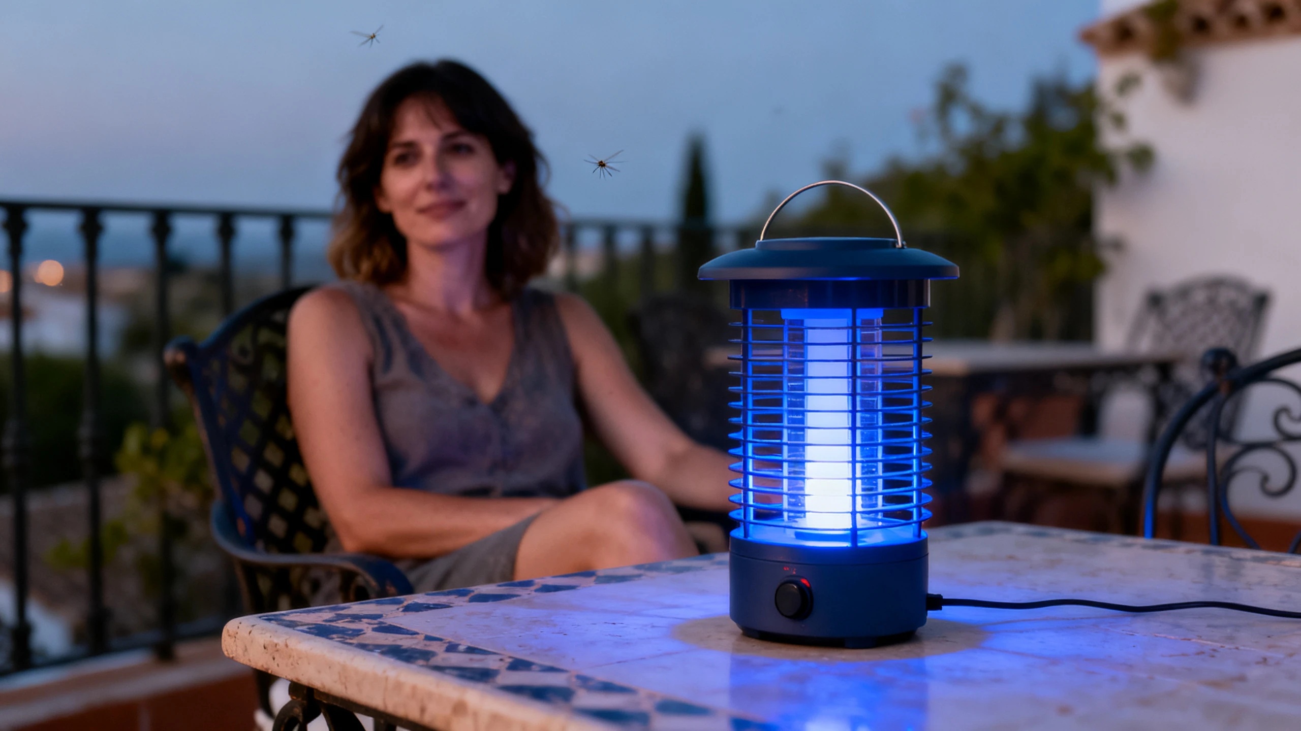 The new mosquito lamp for terraces and balconies is now on sale RUSSPAIN.com
