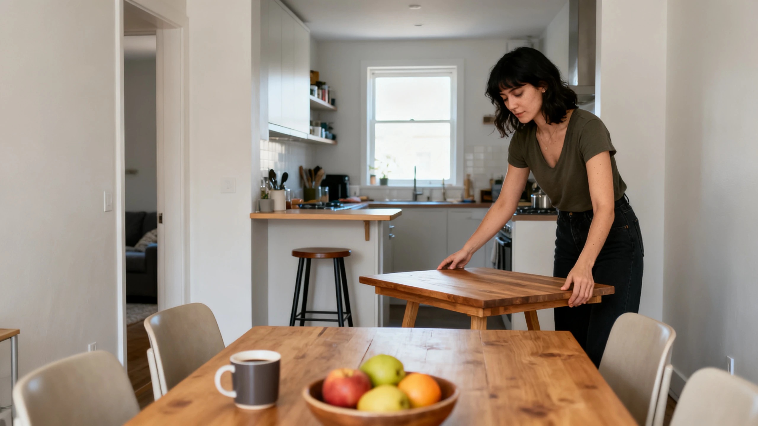 Flexible solutions are replacing traditional islands in urban kitchens RUSSPAIN.com