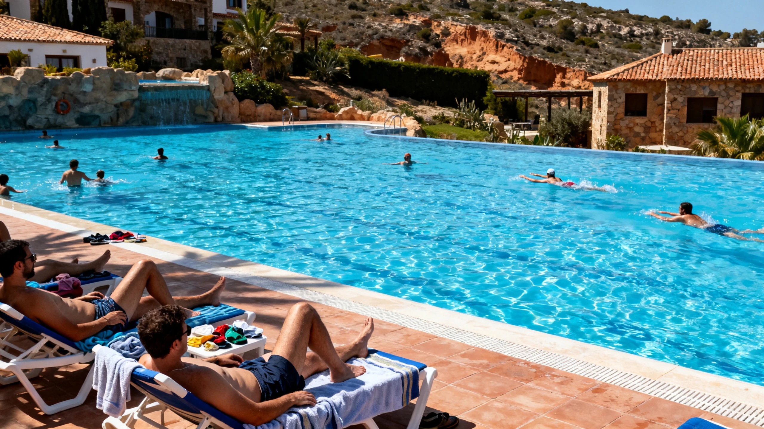 Where to Find the Largest Public, Longest, Man-Made, and Saltiest Swimming Pool in Spain RUSSPAIN.com