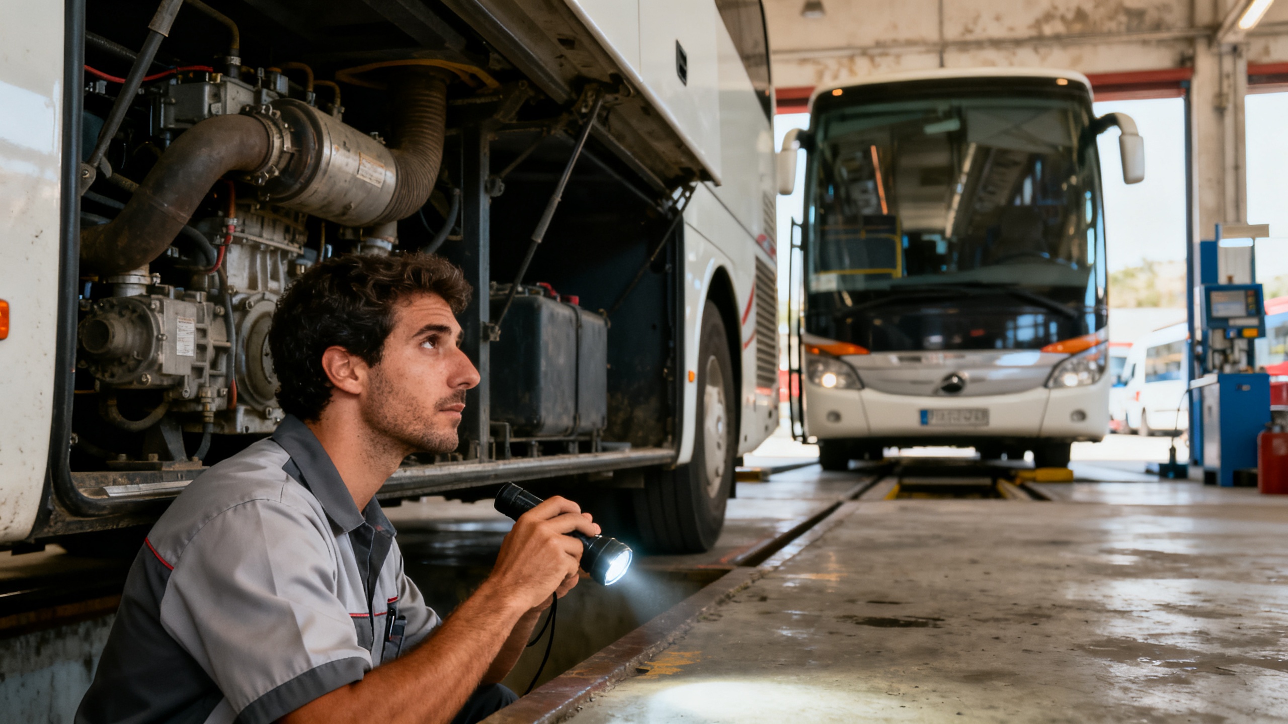 Why one in four buses in Spain fails the technical inspection on the first try RUSSPAIN.com