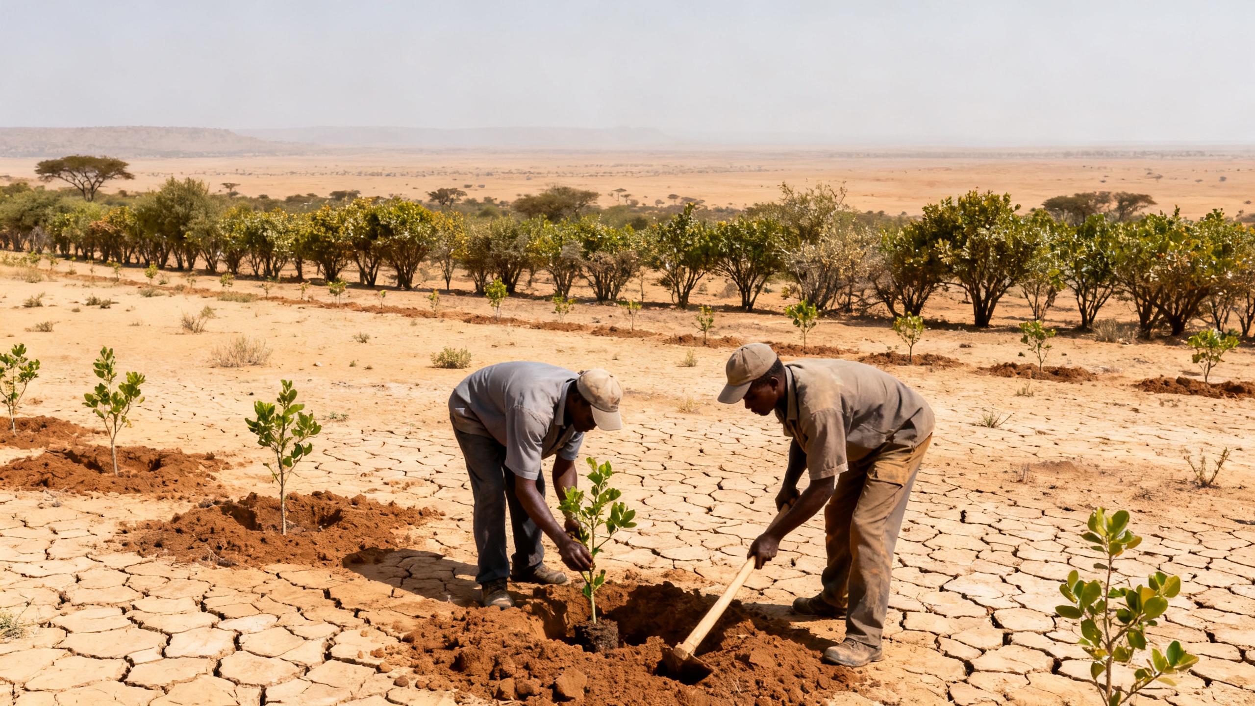 An ambitious project aims to save millions from losing their land and climate RUSSPAIN.com