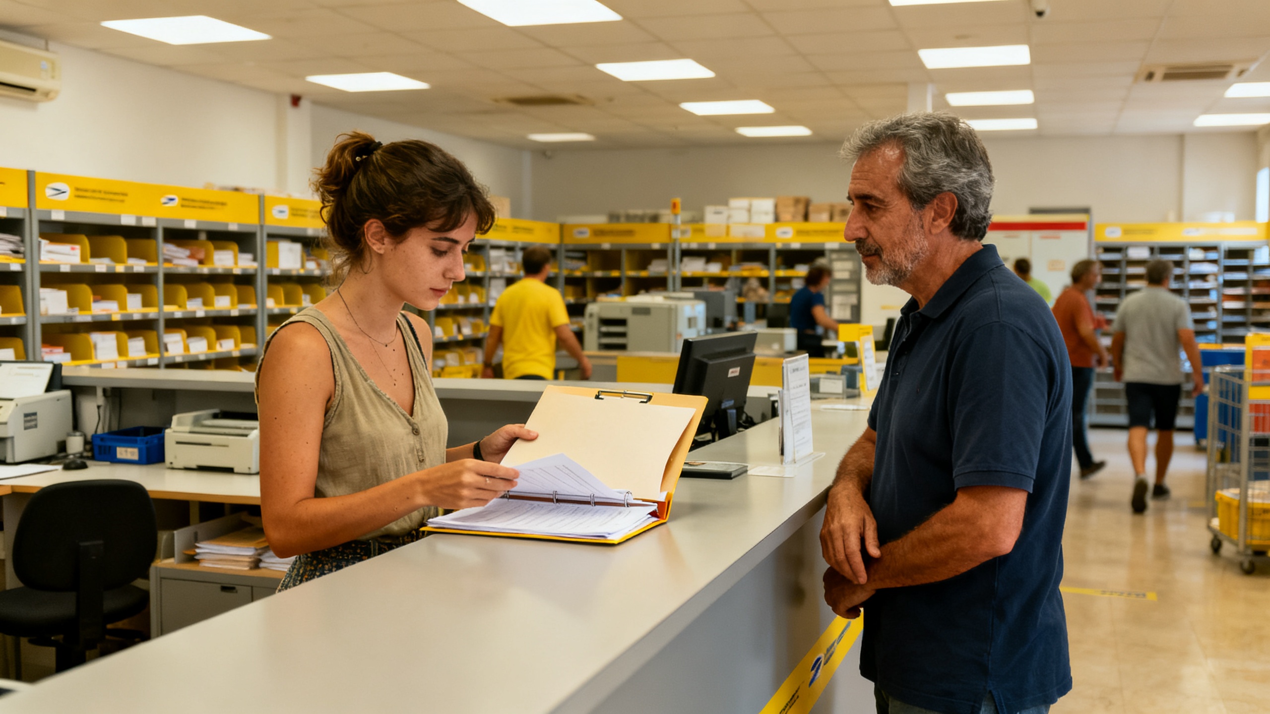 Temporary contracts in delivery, offices, and sorting centers across Spain RUSSPAIN.com