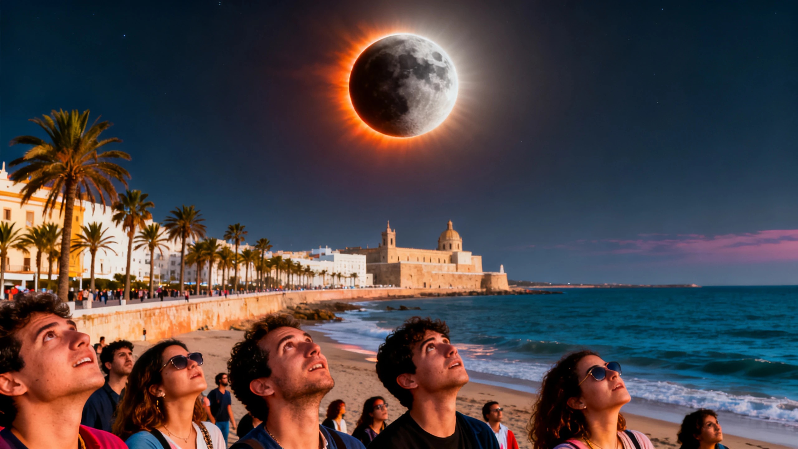 Which regions will fall under the shadow and how to safely observe this rare event RUSSPAIN.com