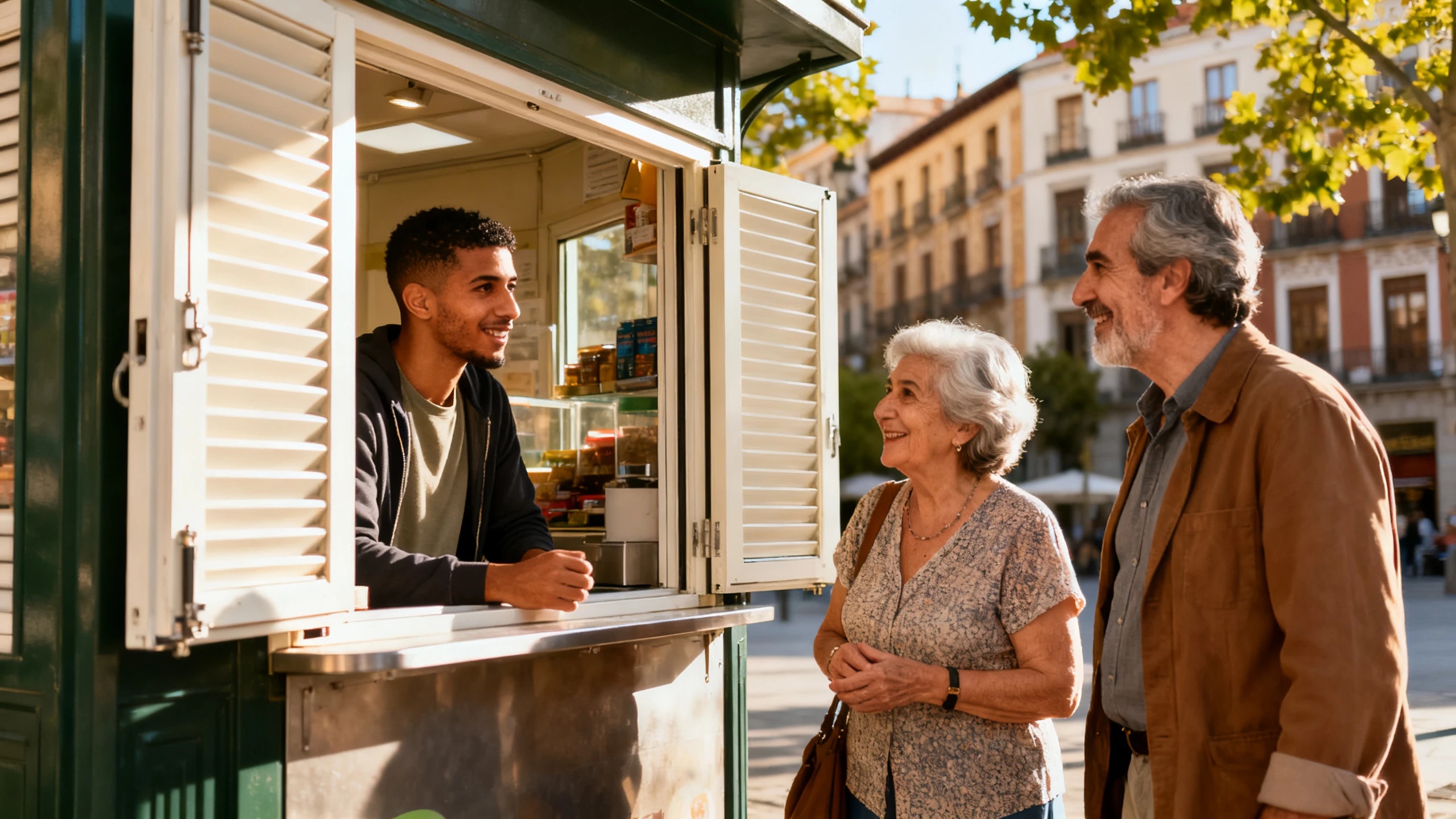 Four young initiators invested their own funds in a project to support the homeless and migrants RUSSPAIN.com