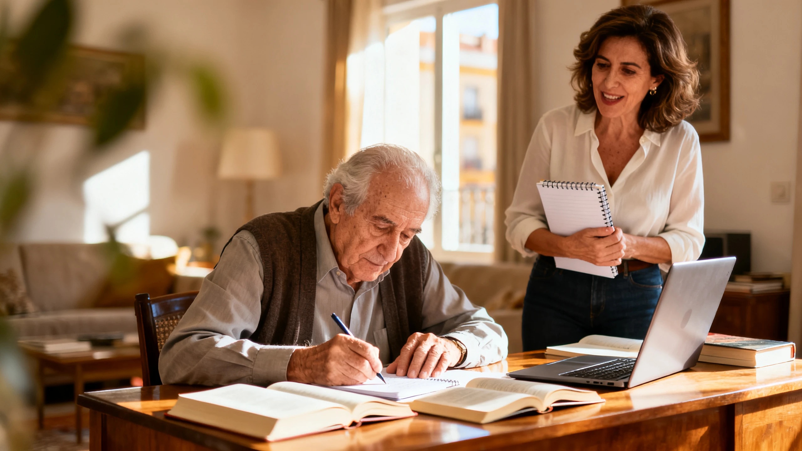 Two generations of one family choose an active life over a traditional retirement RUSSPAIN.com