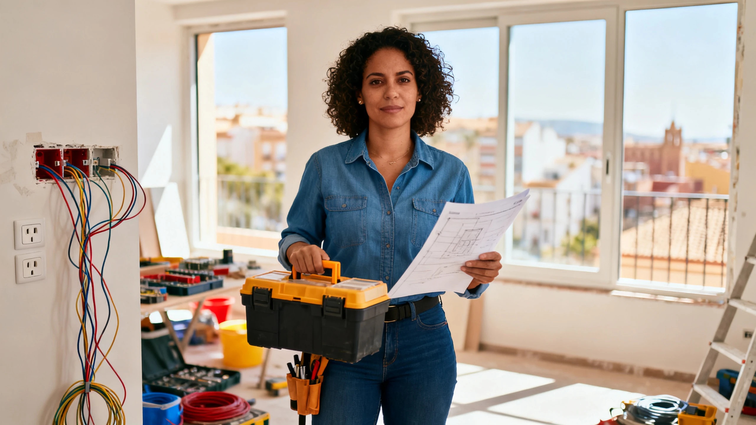 How a Venezuelan Electrician Increased Her Income but Faced New Risks RUSSPAIN.com