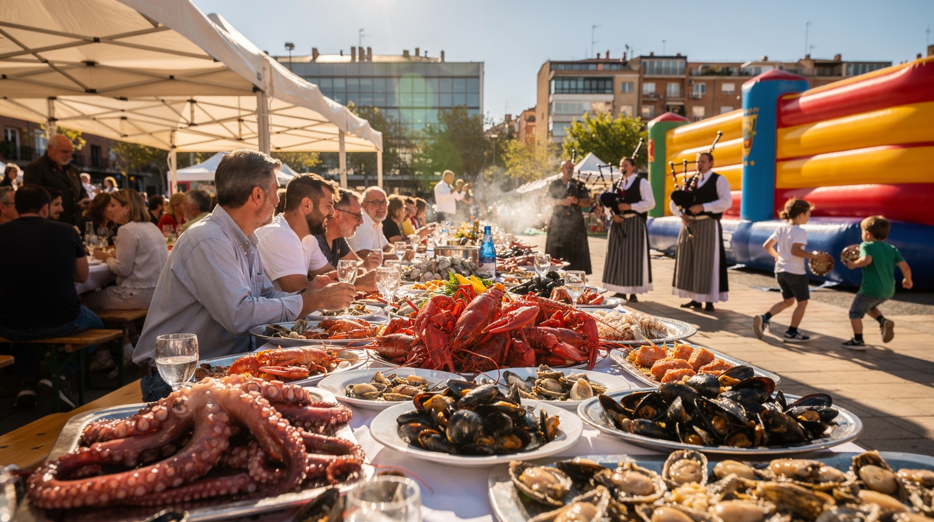 Galician seafood and live music attract visitors to Madrid seafood fair RUSSPAIN.com