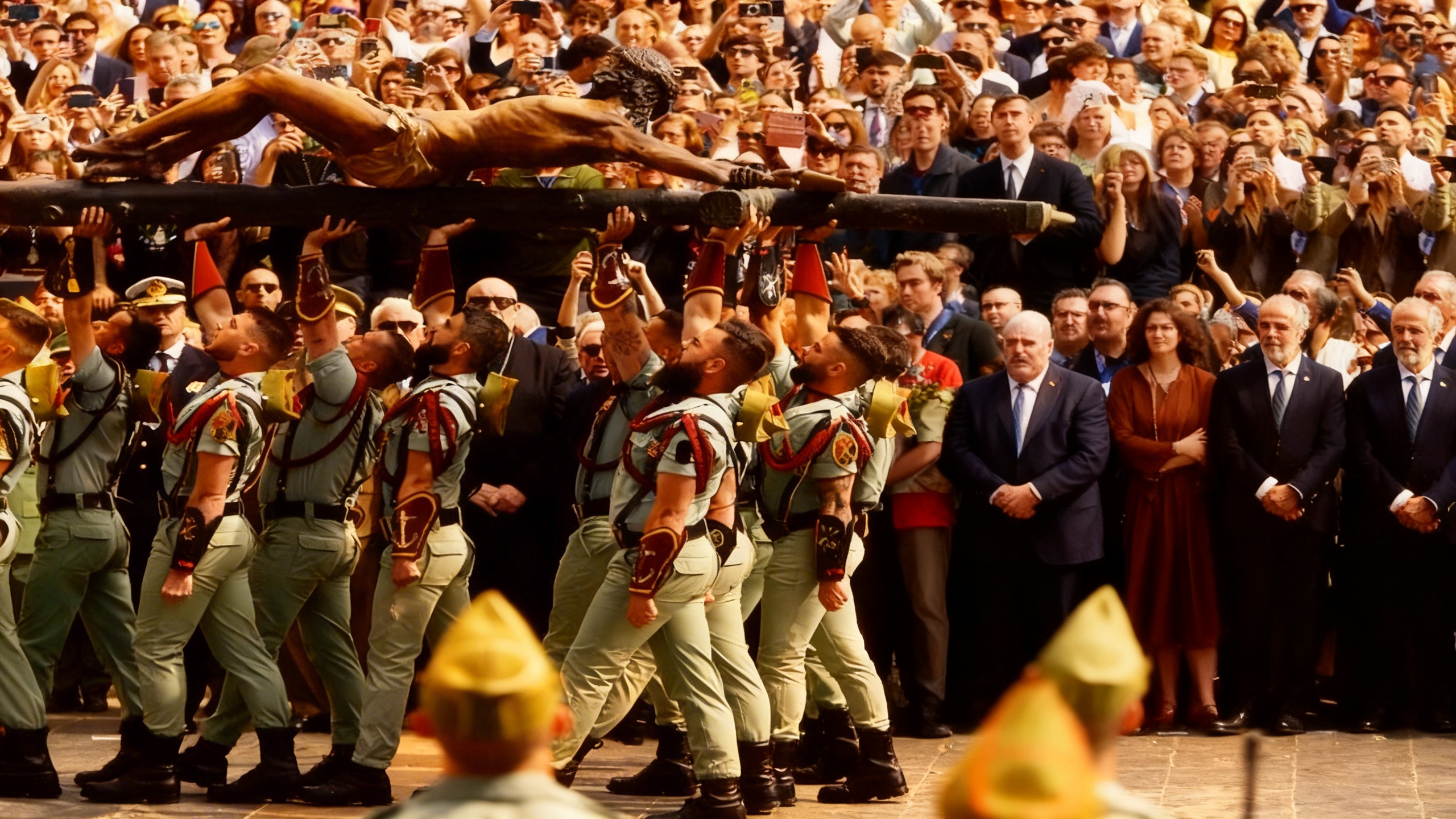 Legion Parade in Málaga Millennium of Stray as a Symbol of Spain’s Contradictions RUSSPAIN.com