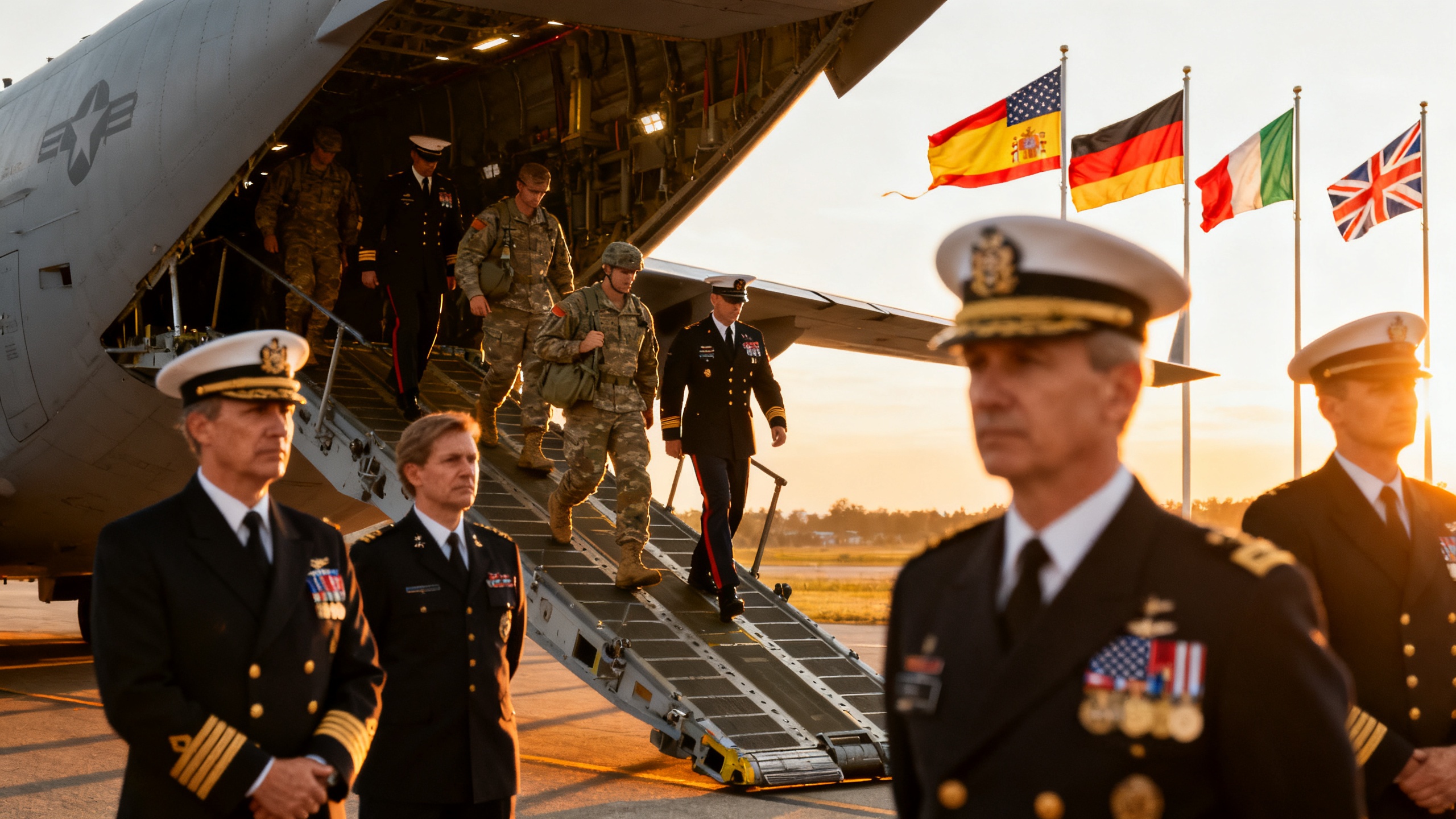 Washington’s Signal: Possible Troop Withdrawal from the UK, Spain, and Italy RUSSPAIN.com
