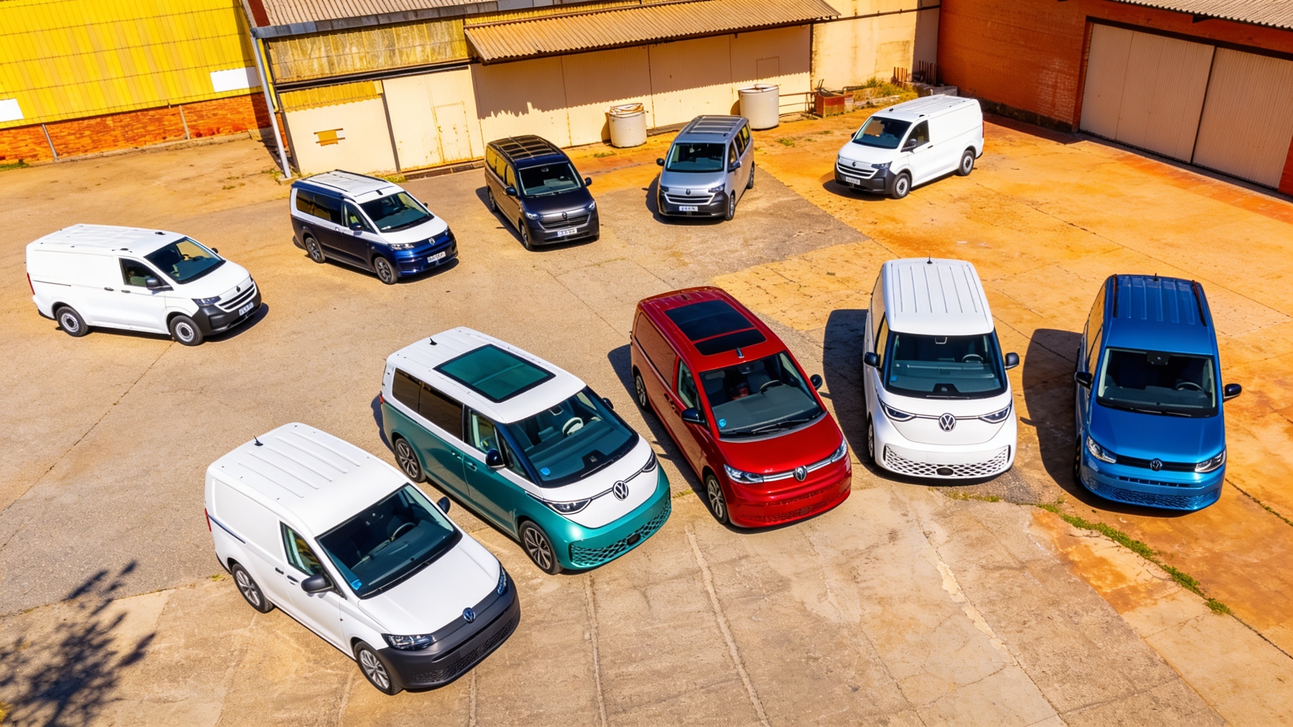Volkswagen Electrifes: Vans with Up to 469 km Range and Urban Hybrids RUSSPAIN.com