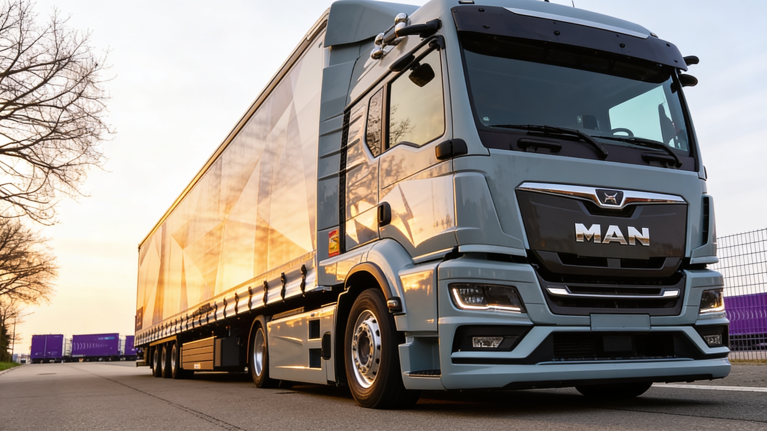 The MAN eTGS Ultra electric truck covers 992 km across Europe, showcasing real-world range RUSSPAIN.com