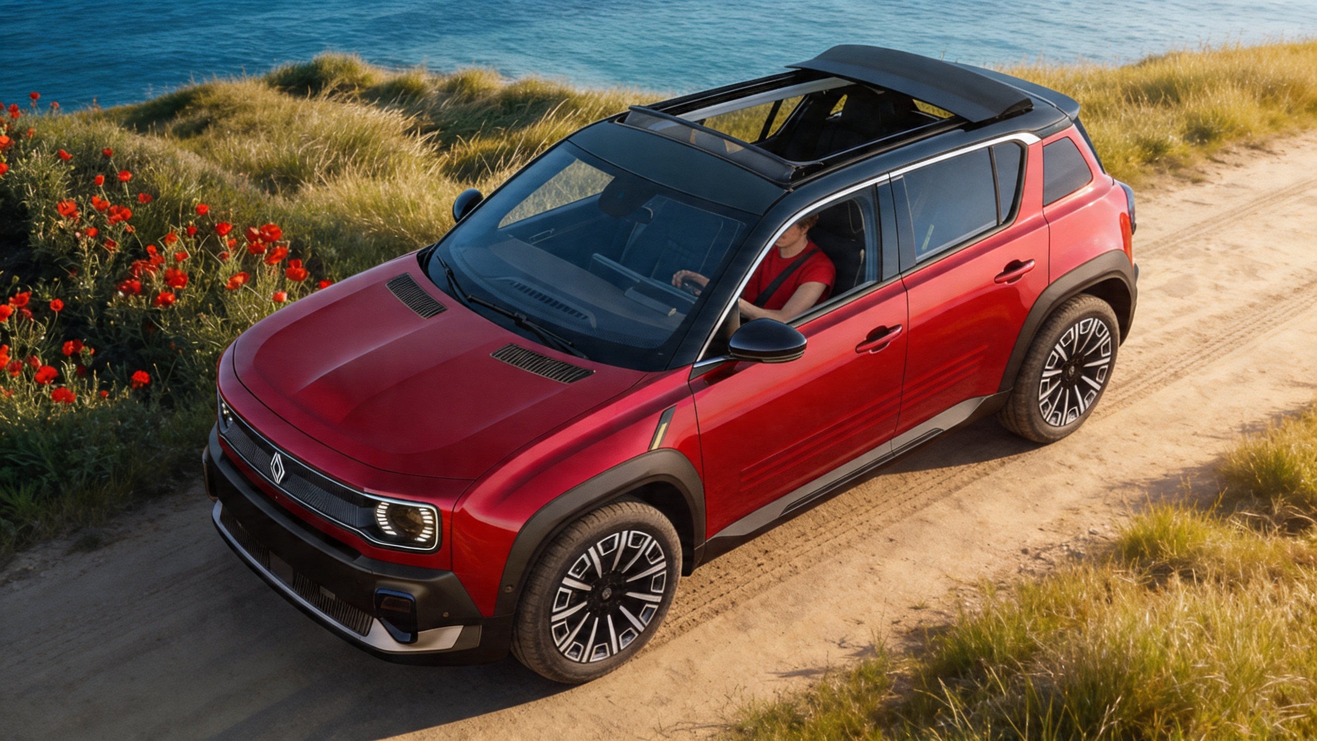 Renault 4 E-Tech plein sud arrives in Spain: price, features, and details of the open-top version RUSSPAIN.com