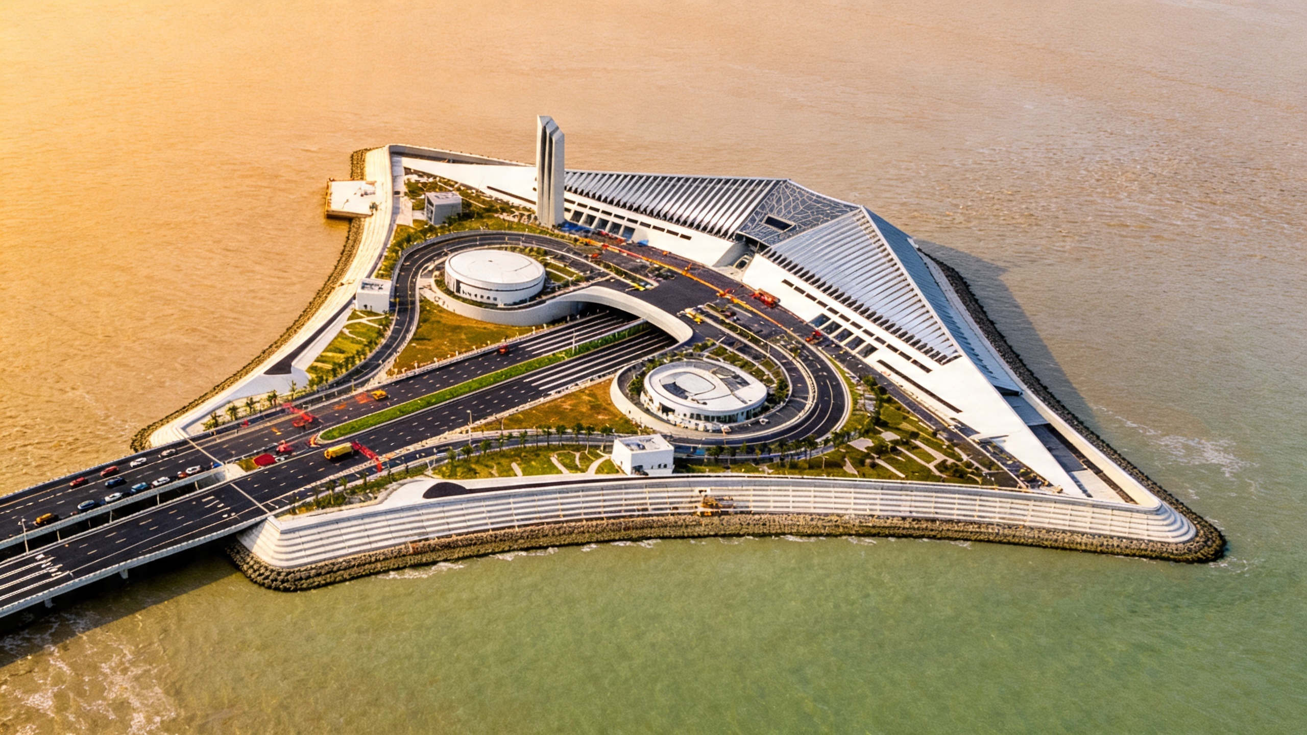 Shenzhen-Zhongshan Bridge: 20 km, eight lanes and record loads RUSSPAIN.com