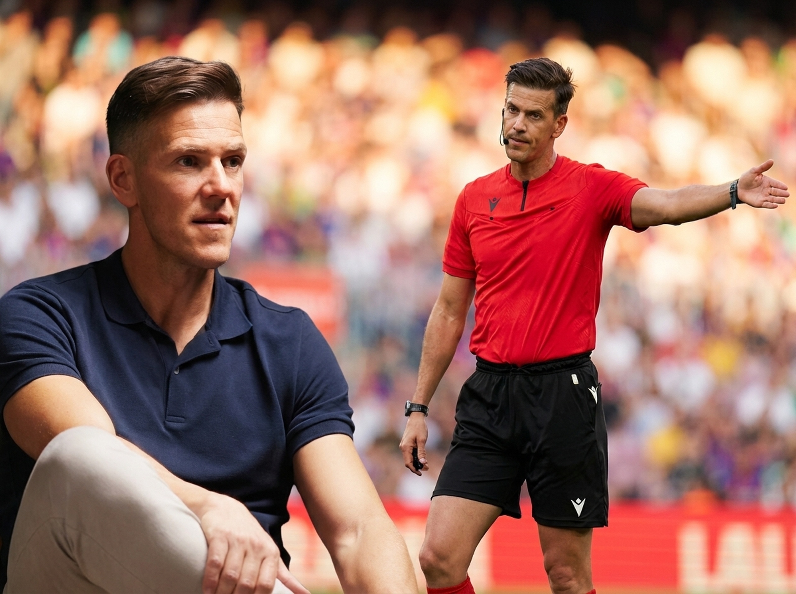 A referee is removed from VAR — is silence now riskier than a mistake RUSSPAIN.com