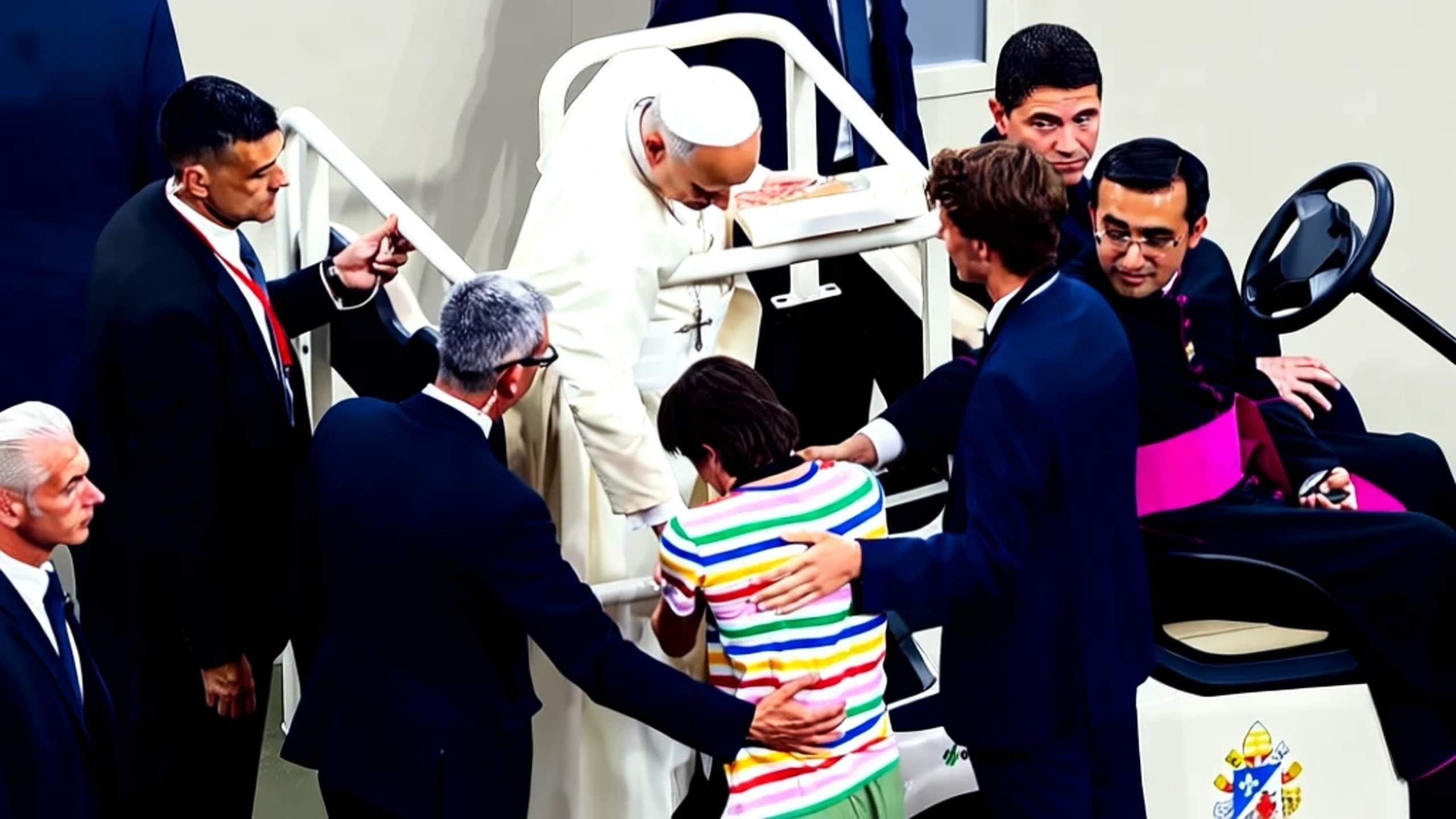 Roscon, son of Samantha Vallejo-Nágera, steals the spotlight at meeting with Pope Leo XIV RUSSPAIN.com