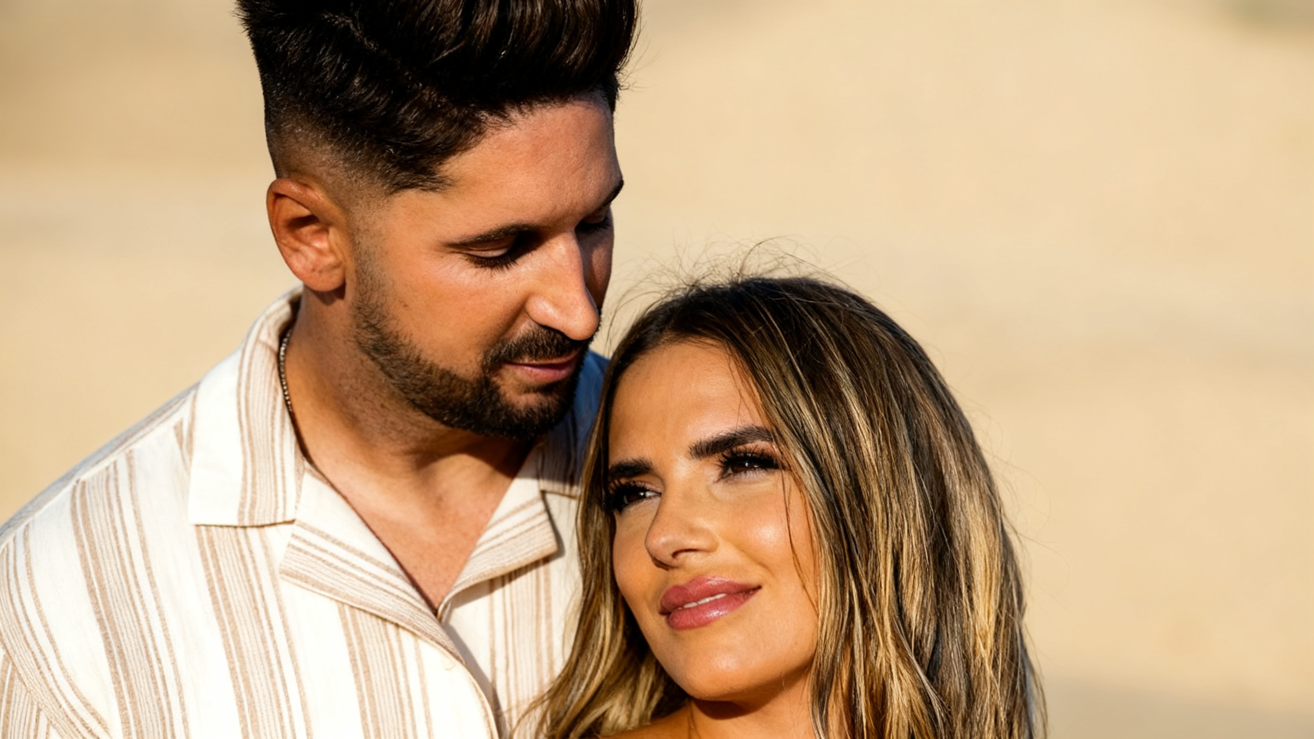 Lester Duque proposes to Patri Perez on the beach five months after reconciliation RUSSPAIN.com