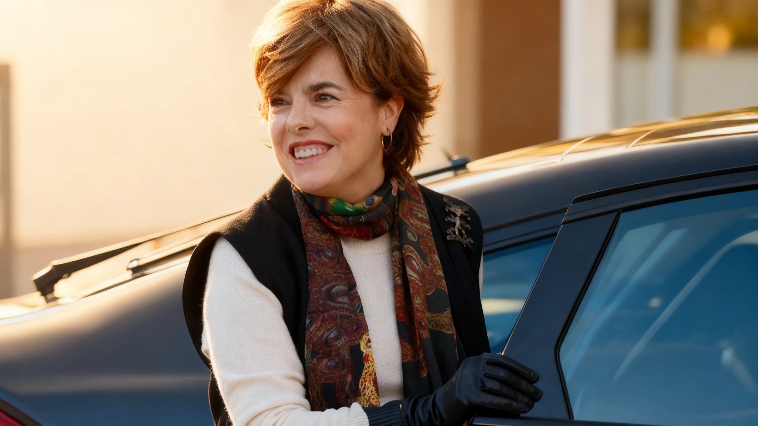 Soraya Sáenz de Santamaría surprises with a new look and a rare public appearance RUSSPAIN.com