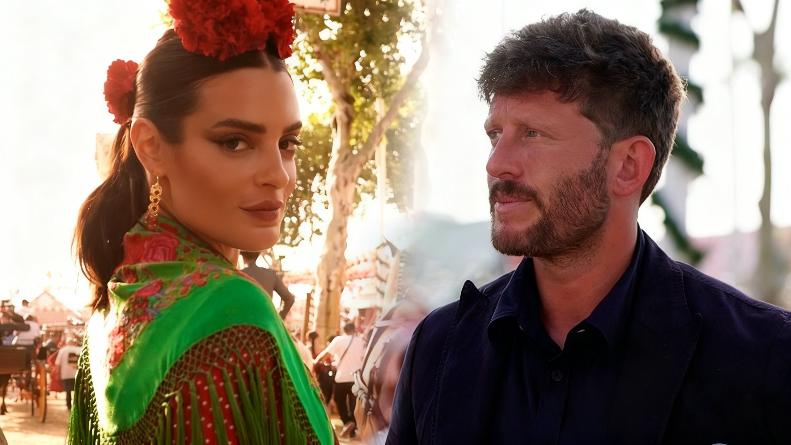 Susana Molina and Gonzalo Montoya surprise with joint appearance at Feria de Abril RUSSPAIN.com