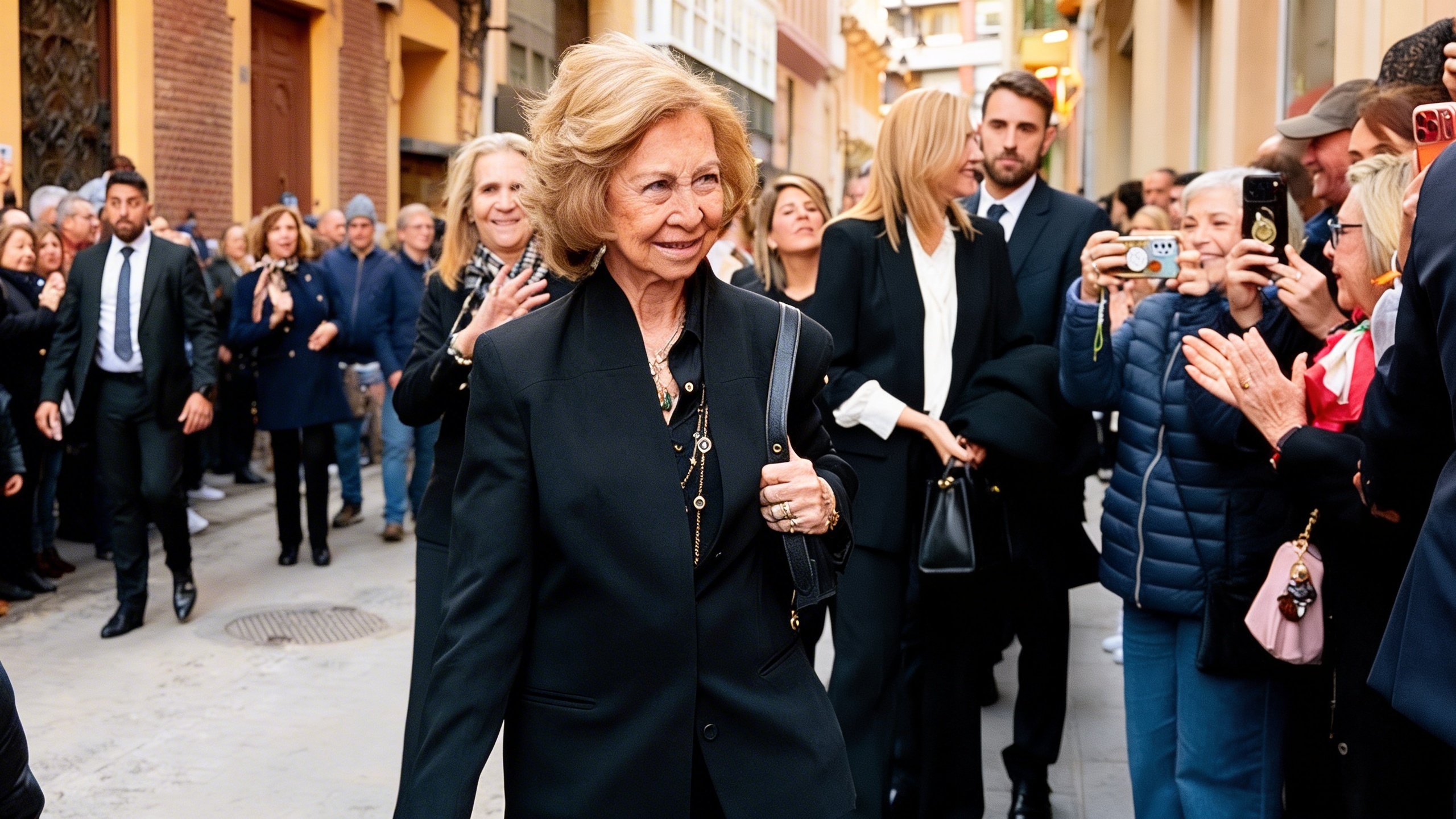 Queen Sofía makes a surprise Easter appearance in Murcia with her daughters RUSSPAIN.com
