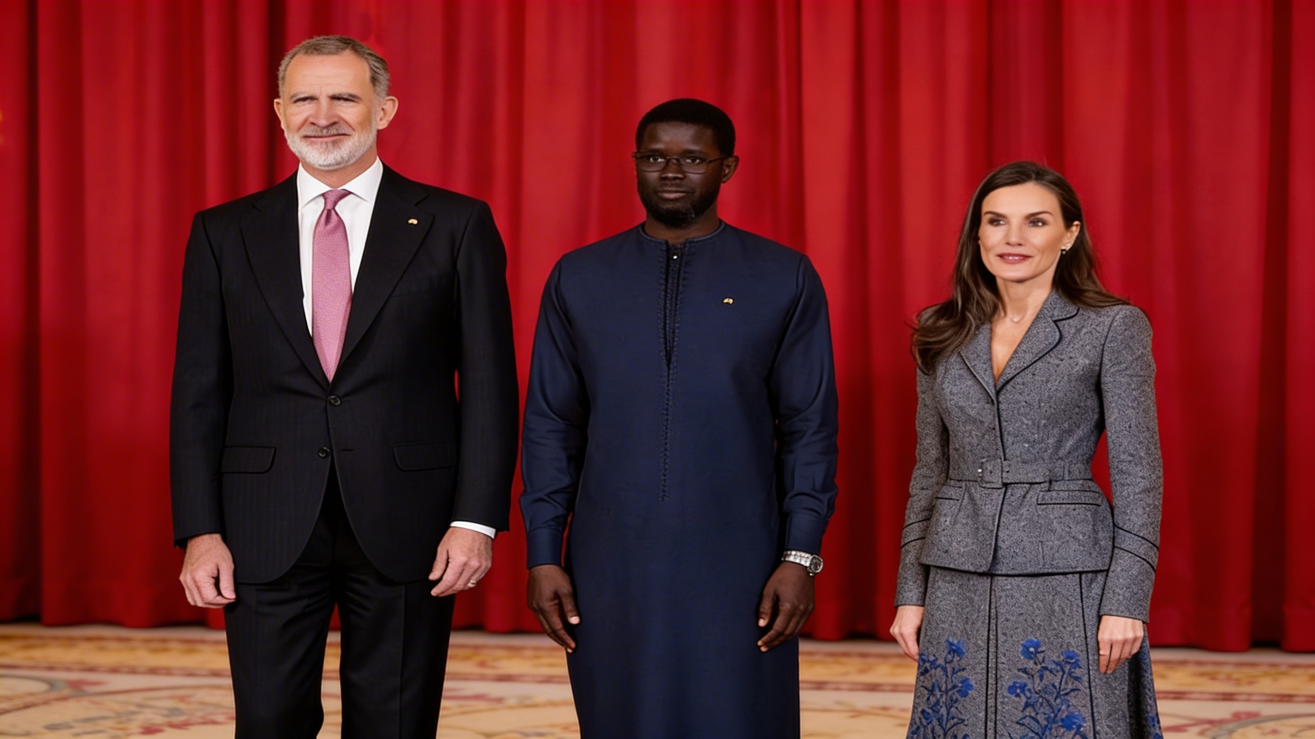 Two wives of the Senegalese president meet the King of Spain for the first time RUSSPAIN.com