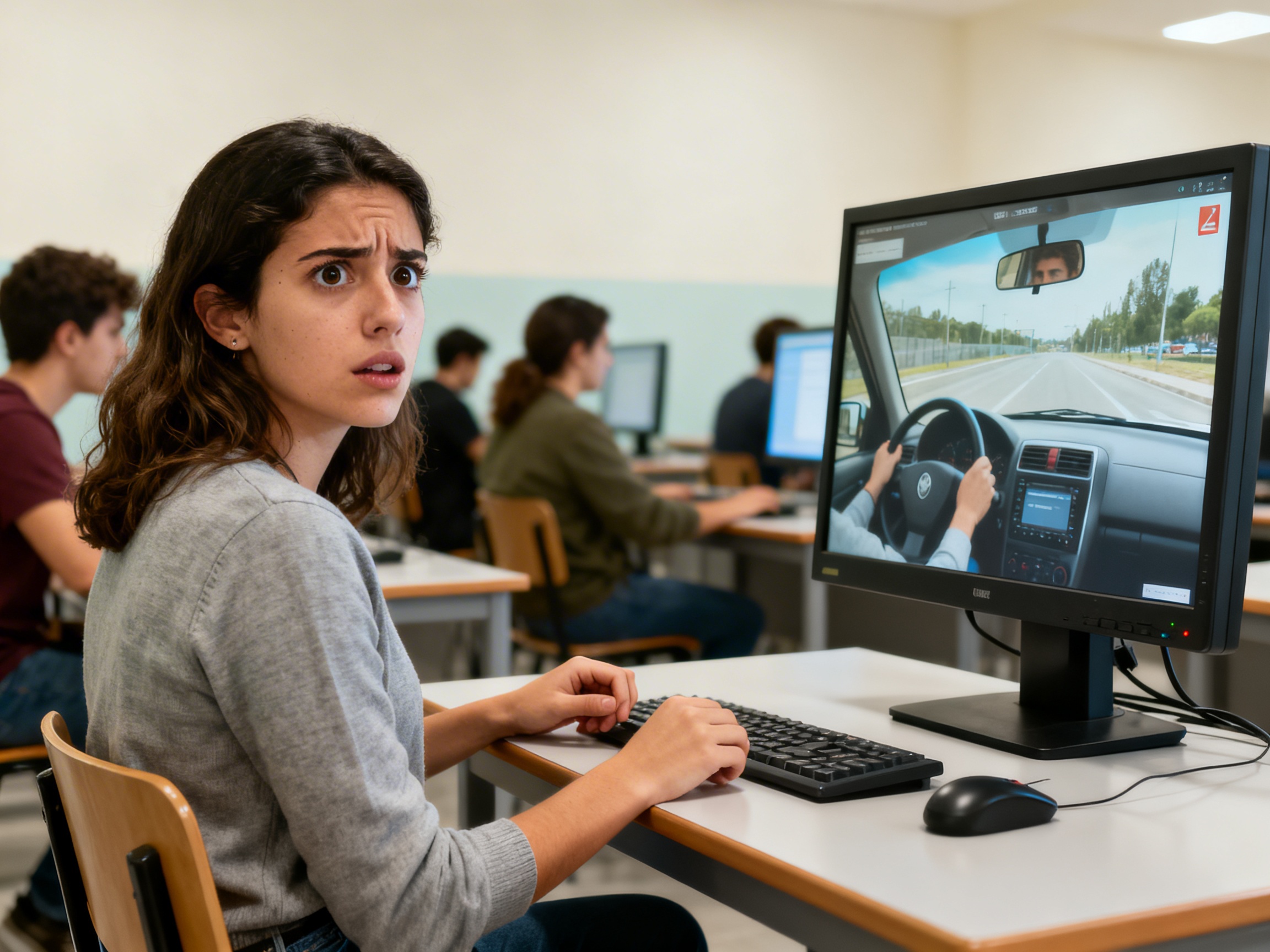 Find out why the new video-based questions are causing a stir among Spanish driving test candidates RUSSPAIN.com