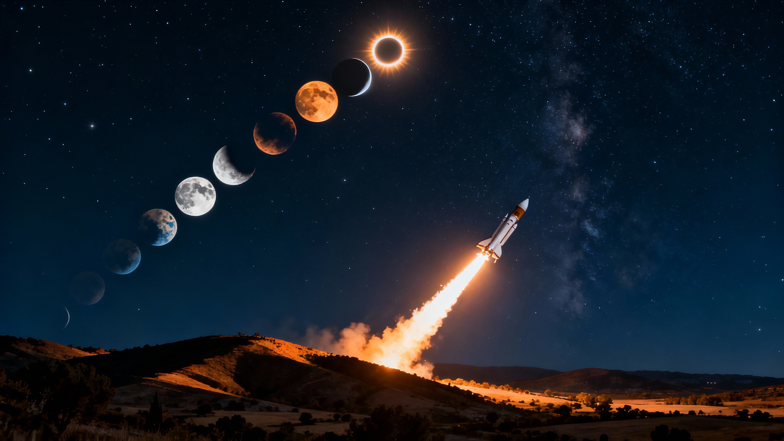 What cities will be plunged into total darkness and what other sky phenomena await this summer RUSSPAIN.com