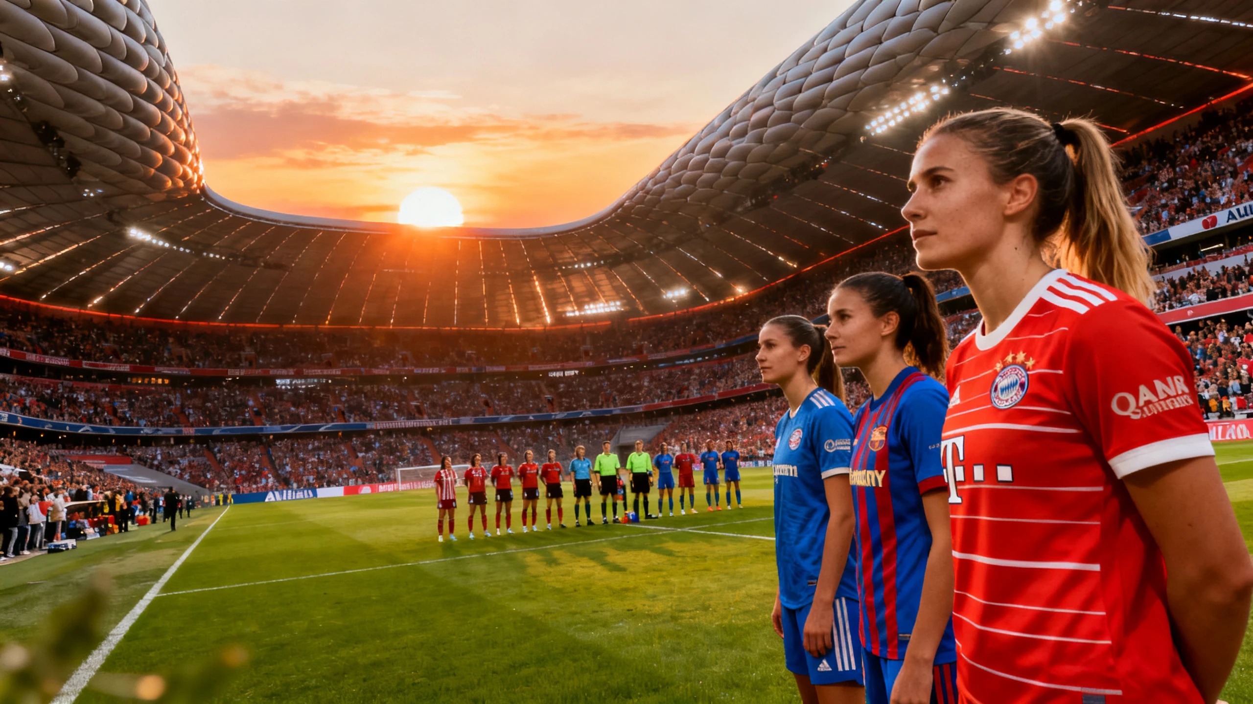 Munich hosts a pivotal Women's Champions League match between two titleholders RUSSPAIN.com