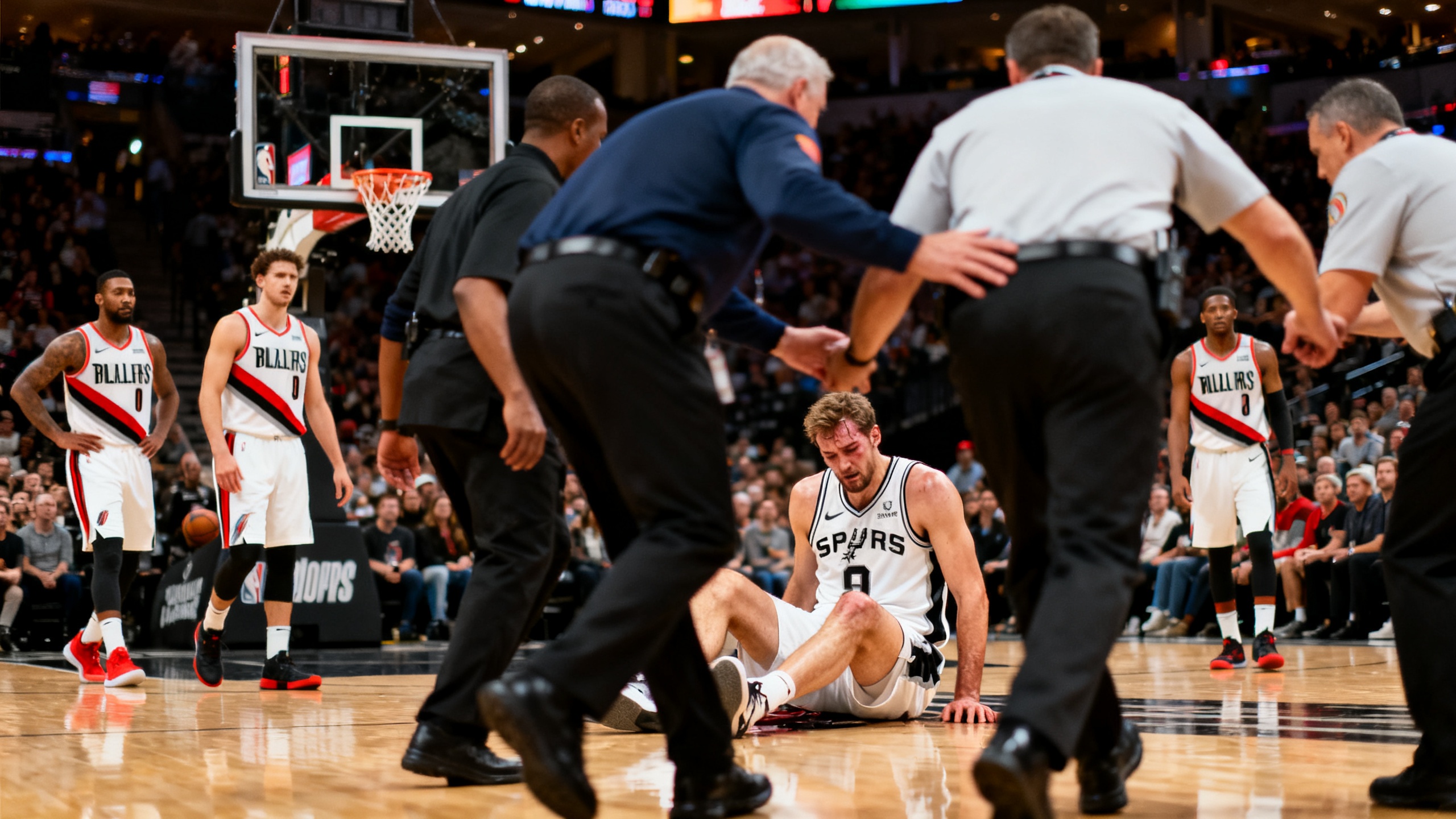 San Antonio Spurs center may miss remaining playoff games RUSSPAIN.com