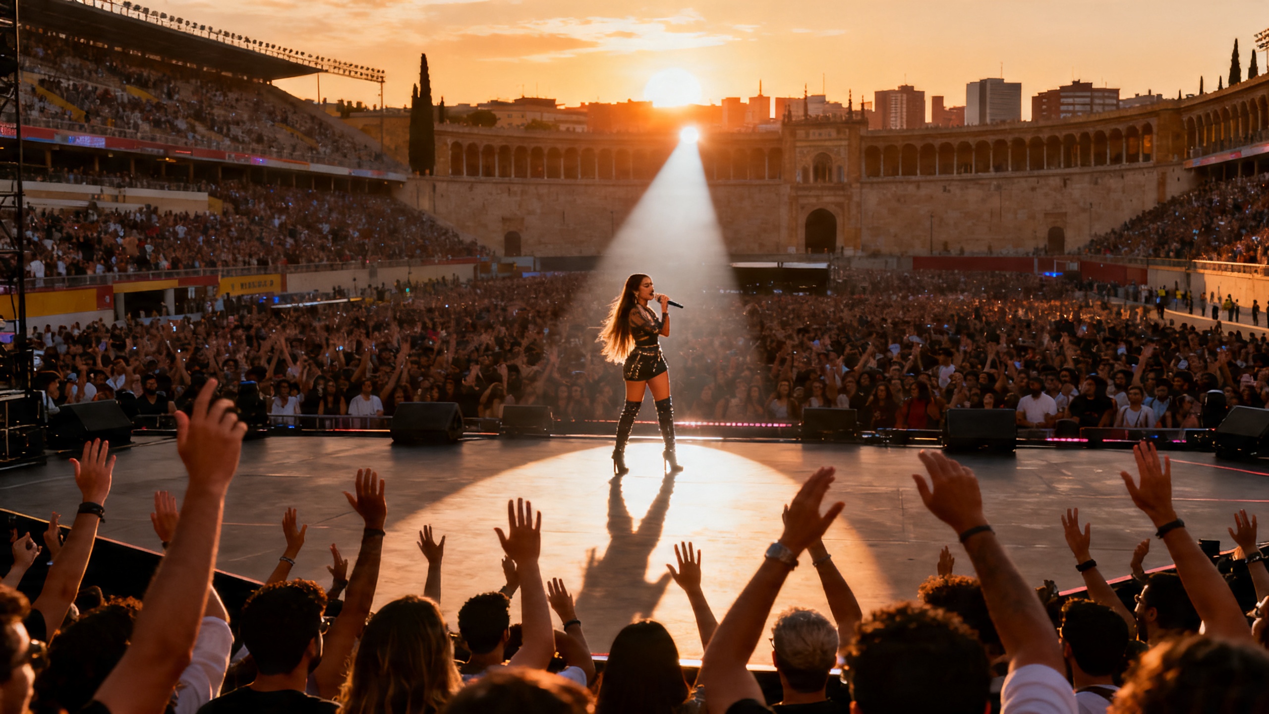 Ban on Performances at Bernabéu and New Venues for Karol G in Madrid RUSSPAIN.com