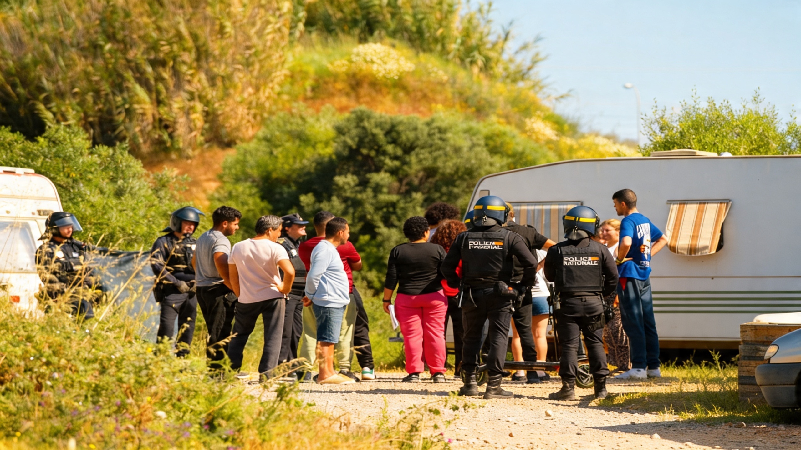 Ibiza authorities complete eviction of the island's largest illegal settlement RUSSPAIN.com