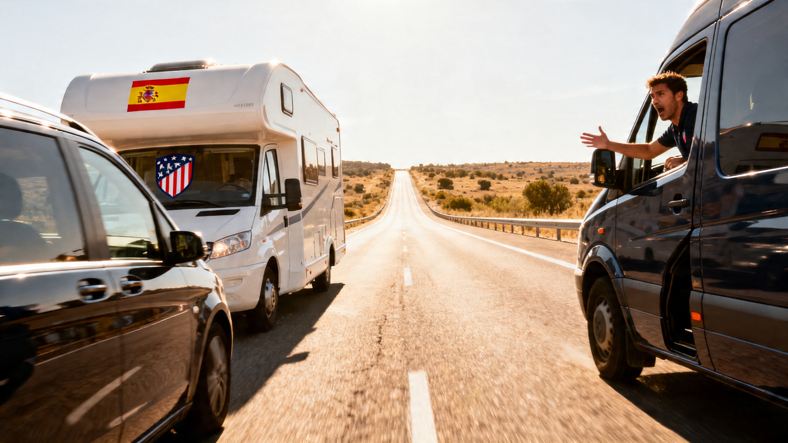 Incident Involving Real Sociedad Fans and Atlético Camper Van in Extremadura: Case Details RUSSPAIN.com
