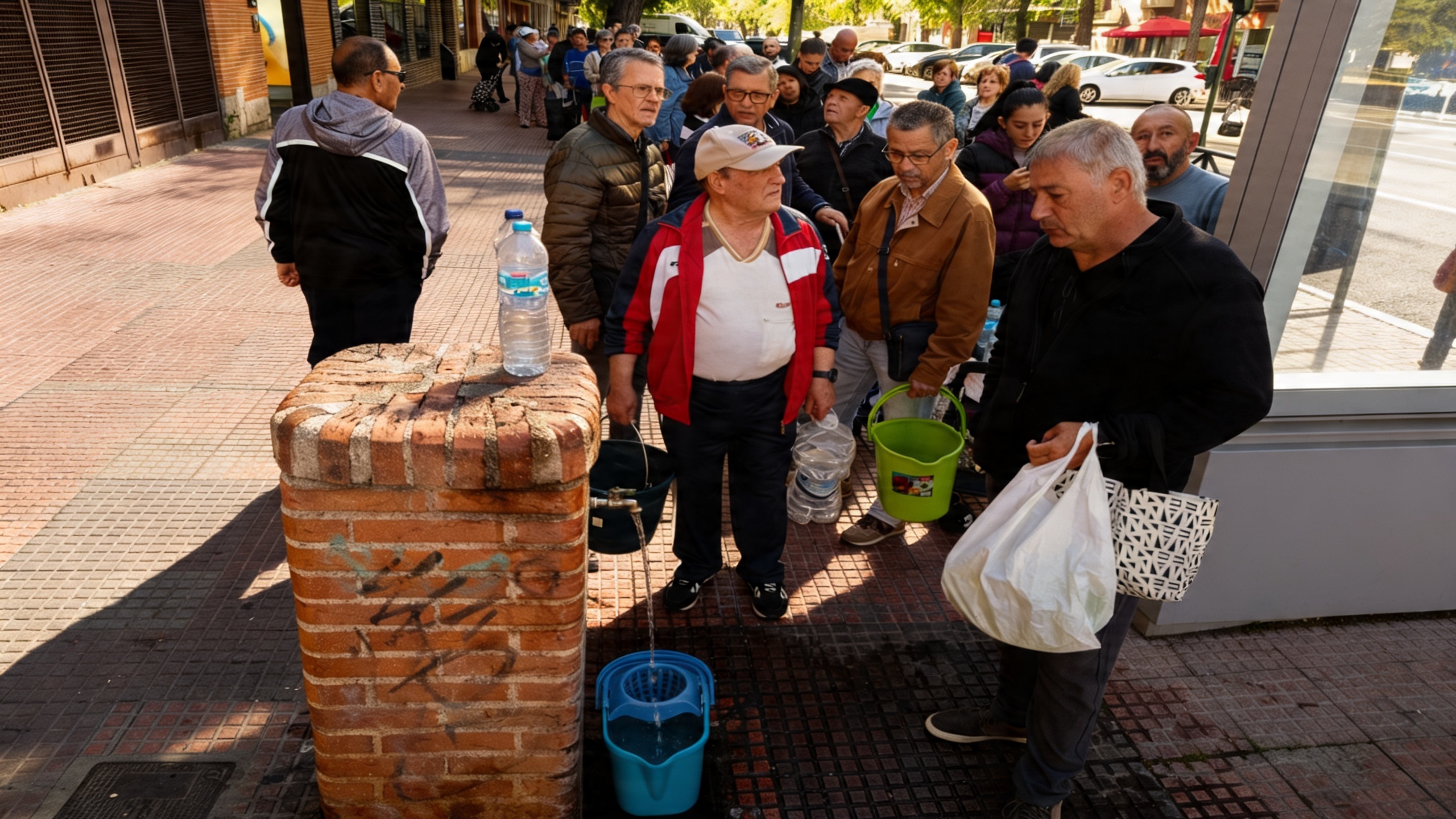 Alcalá de Henares residents await the restoration of water supply RUSSPAIN.com