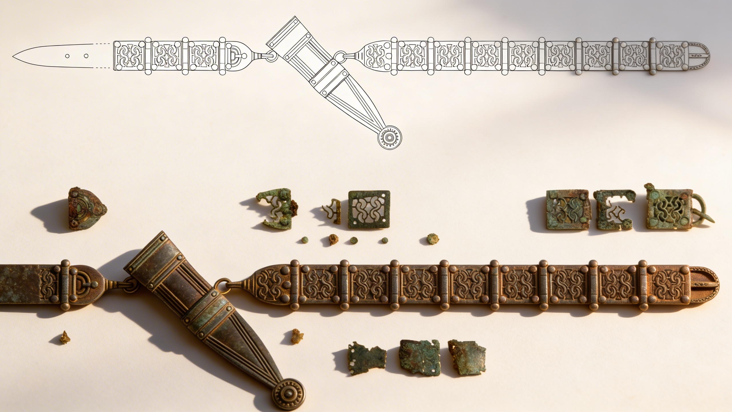 Ancient legionary belt found deep inside a cave RUSSPAIN.com