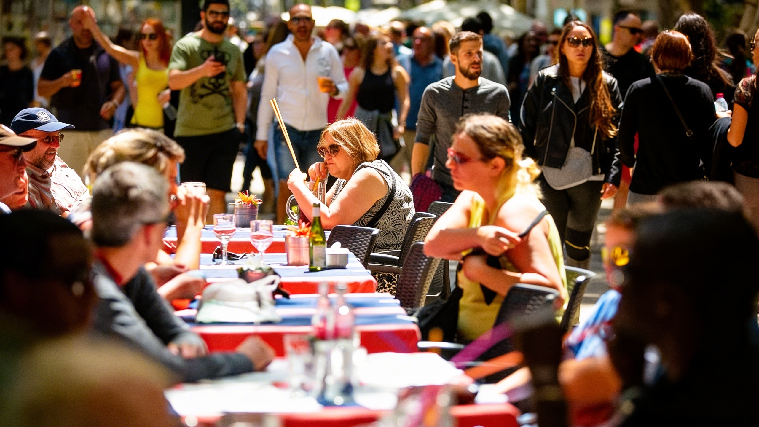 Barcelona reduces number of outdoor tables on La Rambla RUSSPAIN.com