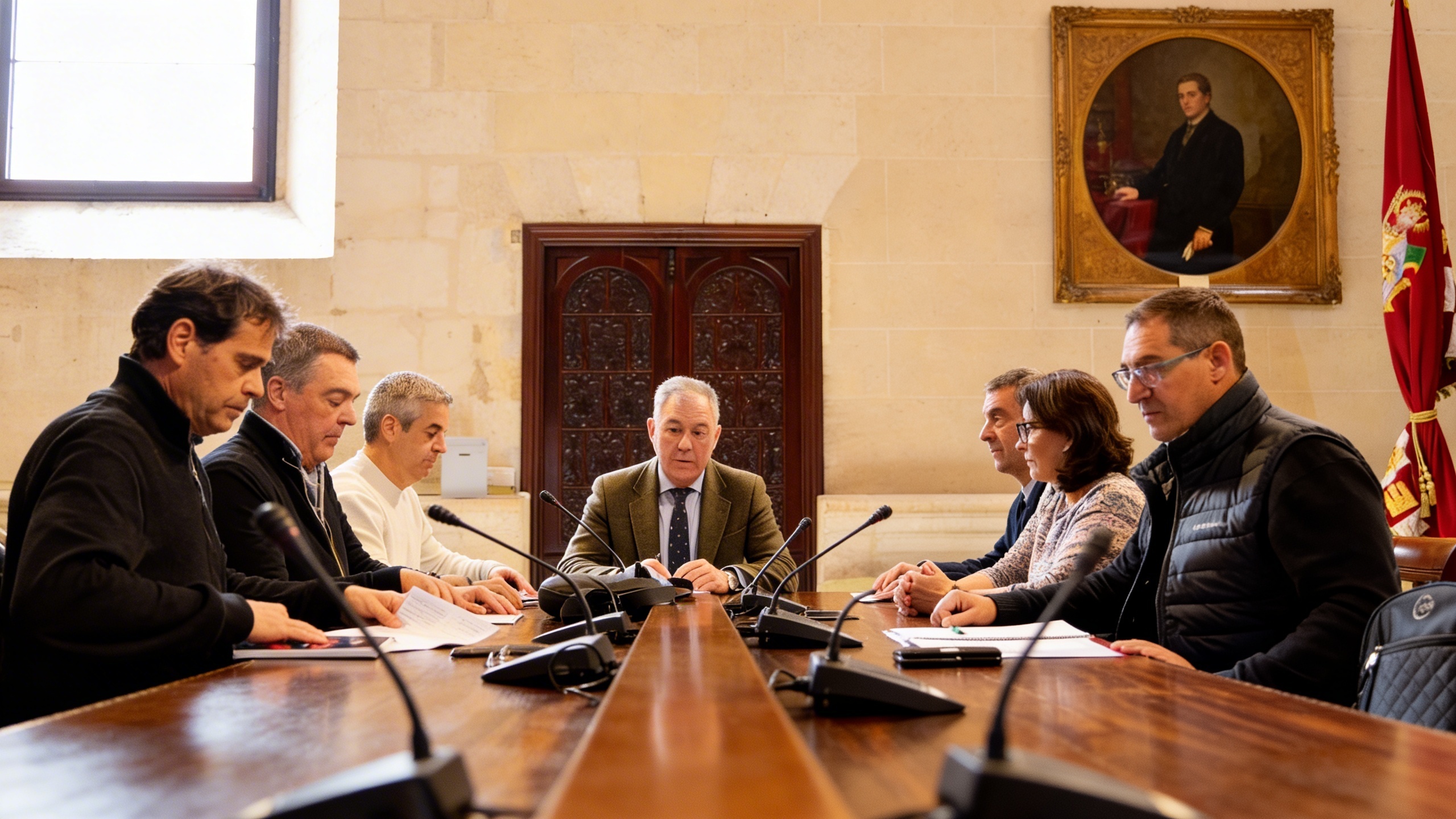 What caused companies to protest over the school cleaning contract RUSSPAIN.com