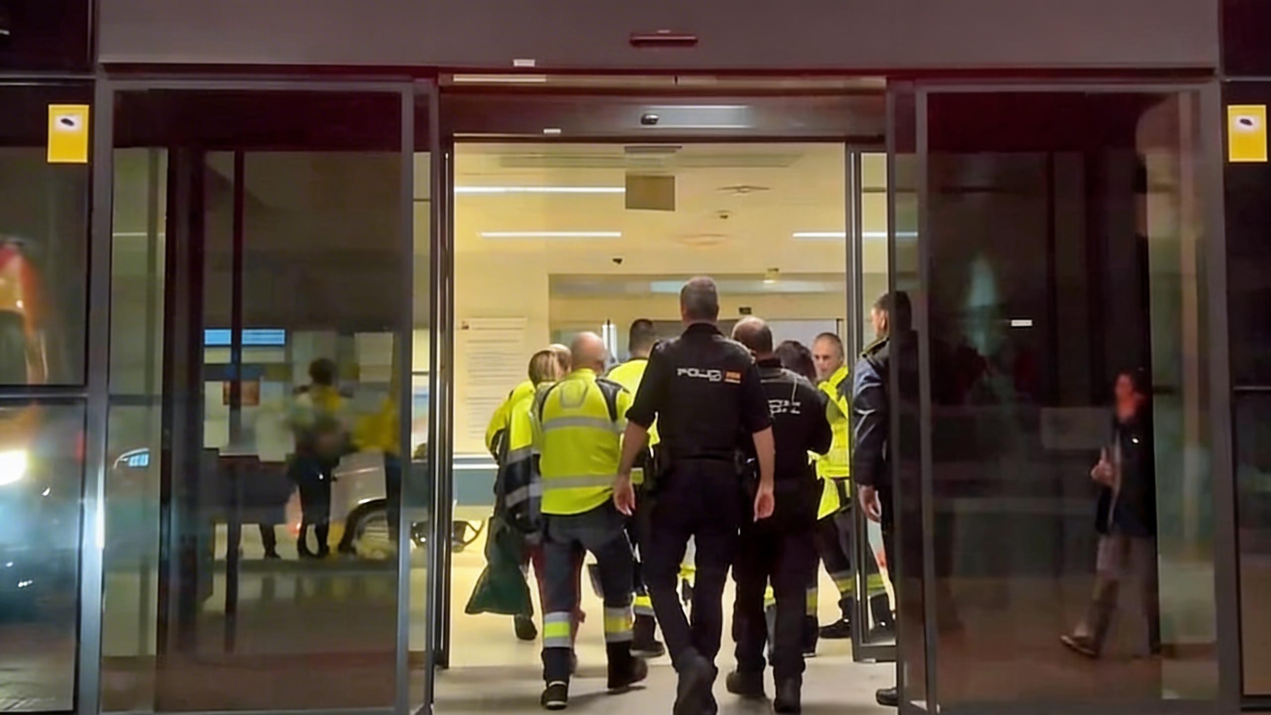 A young man suffers back injury in the Latina district of Madrid RUSSPAIN.com