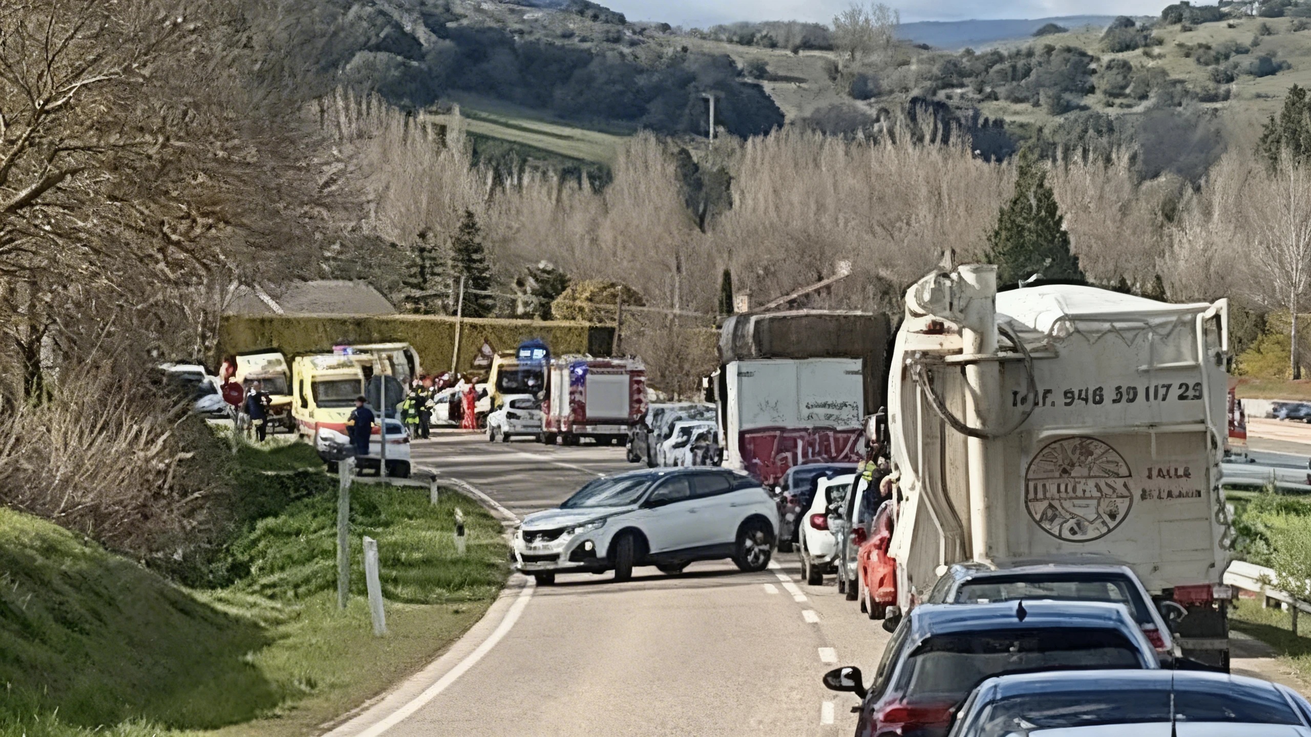 Family from Bilbao injured in N-629 highway accident RUSSPAIN.com