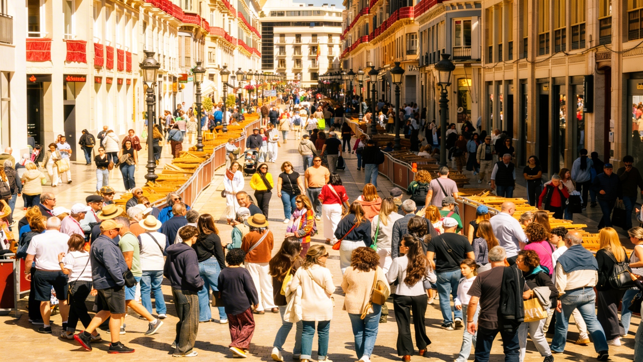 Tourist flow to Malaga increases even after AVE service suspension RUSSPAIN.com