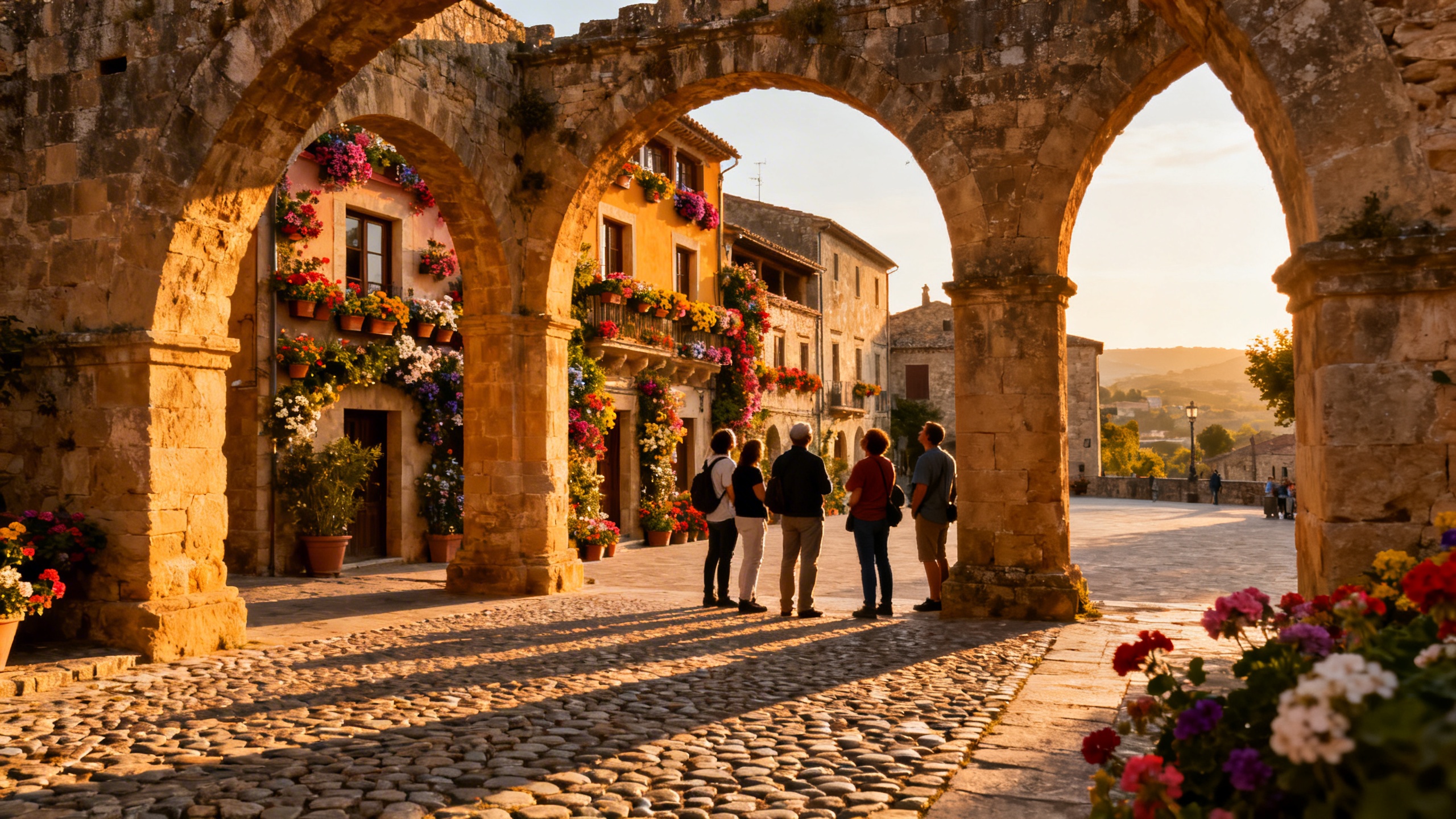 Film production transformed daily life in Monells and its residents RUSSPAIN.com