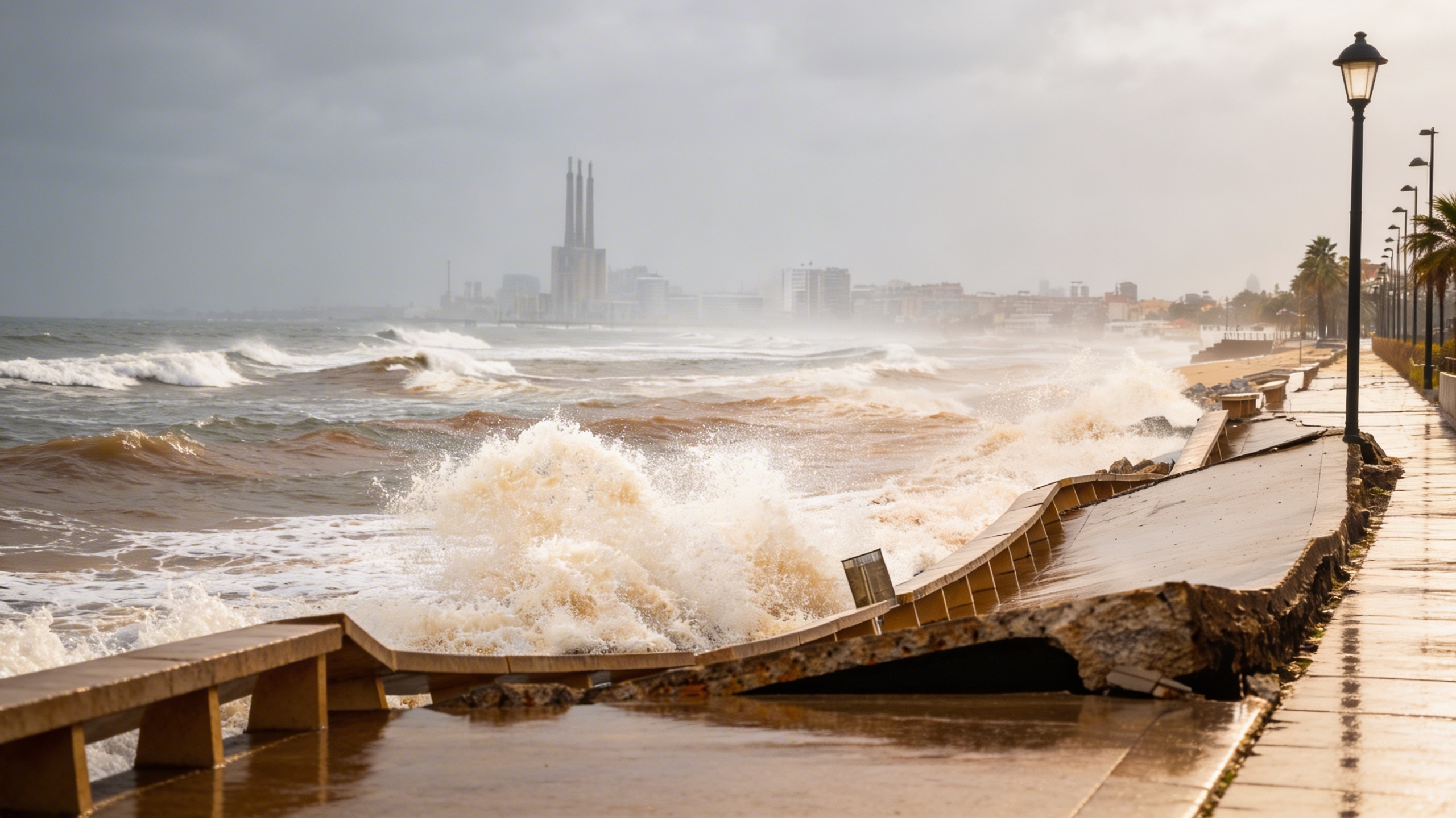 Authorities in Catalonia introduce emergency measures as winds intensify RUSSPAIN.com