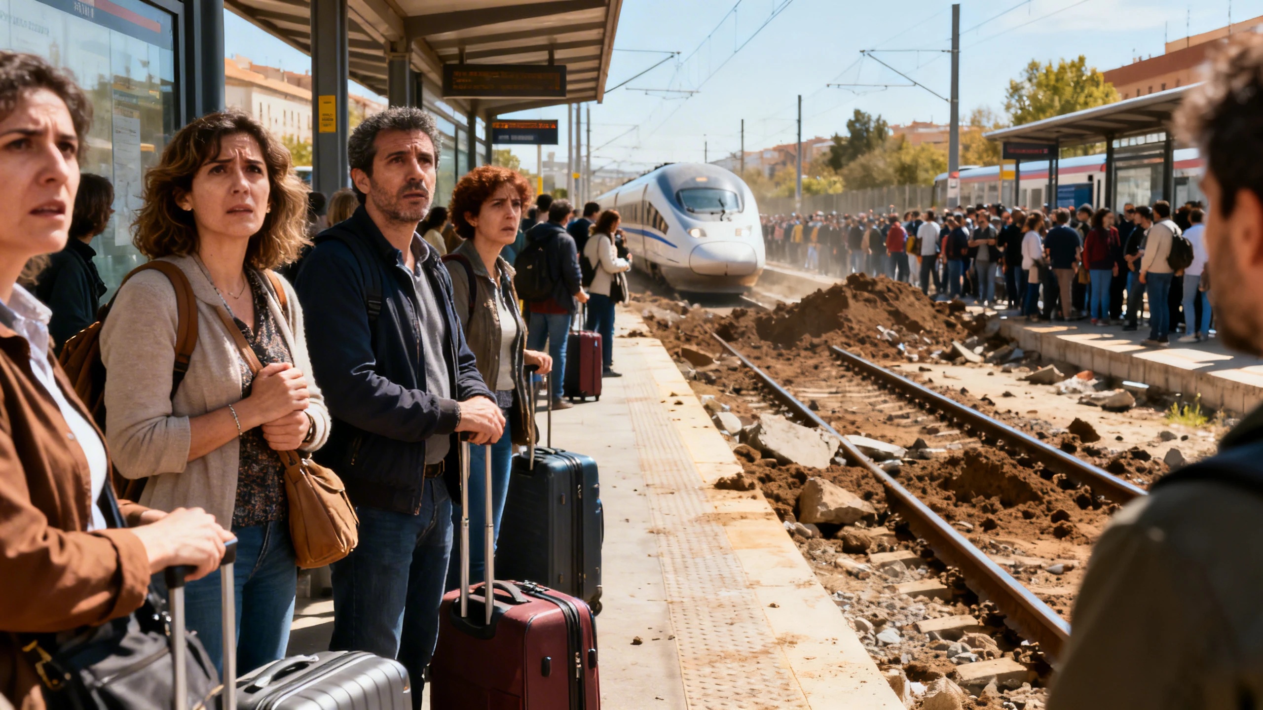 Disruption on the Madrid-Málaga line causes major train collapse in southern Spain RUSSPAIN.com