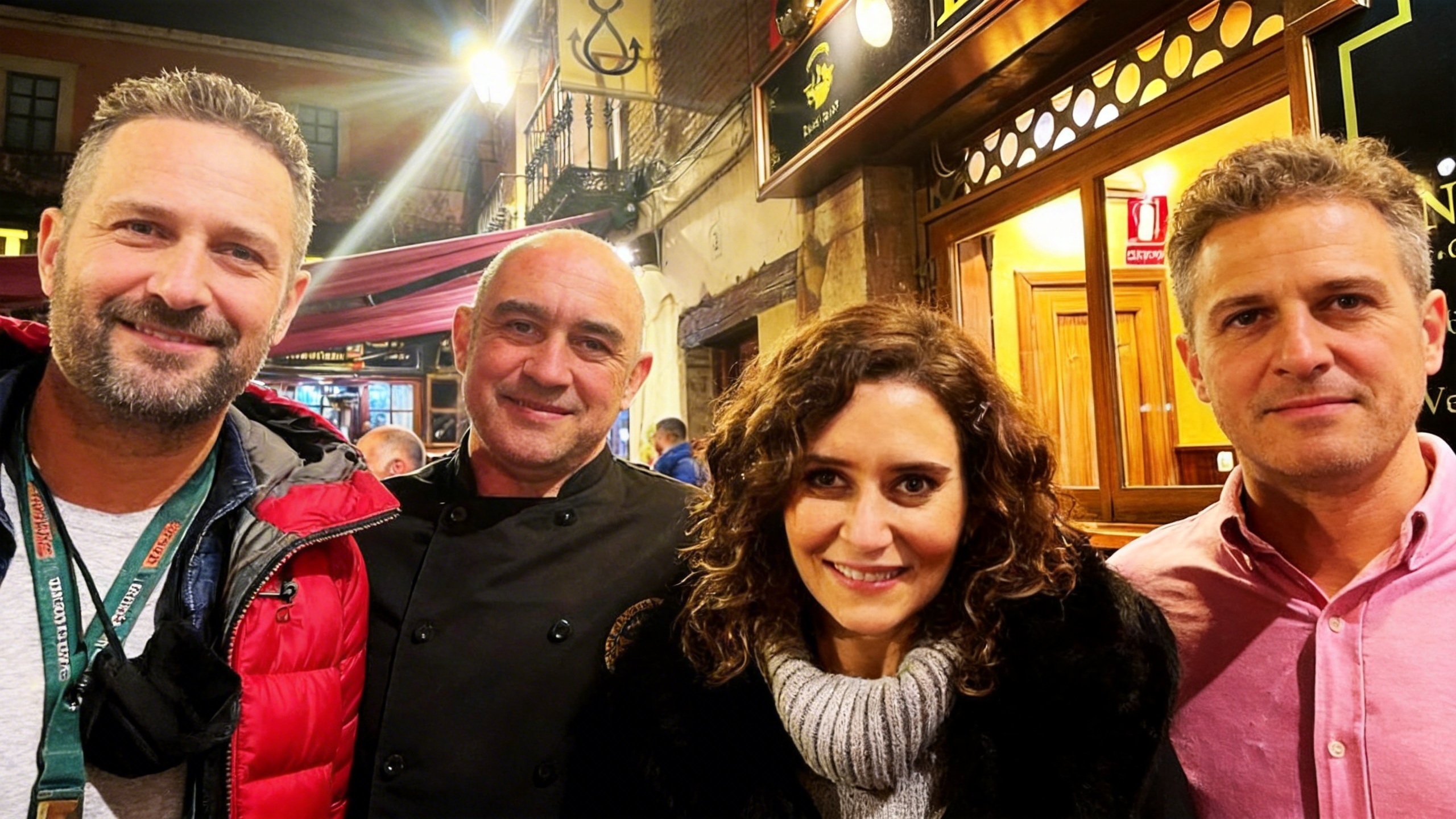 Ayuso meets Quirón executive in private León bar RUSSPAIN.com