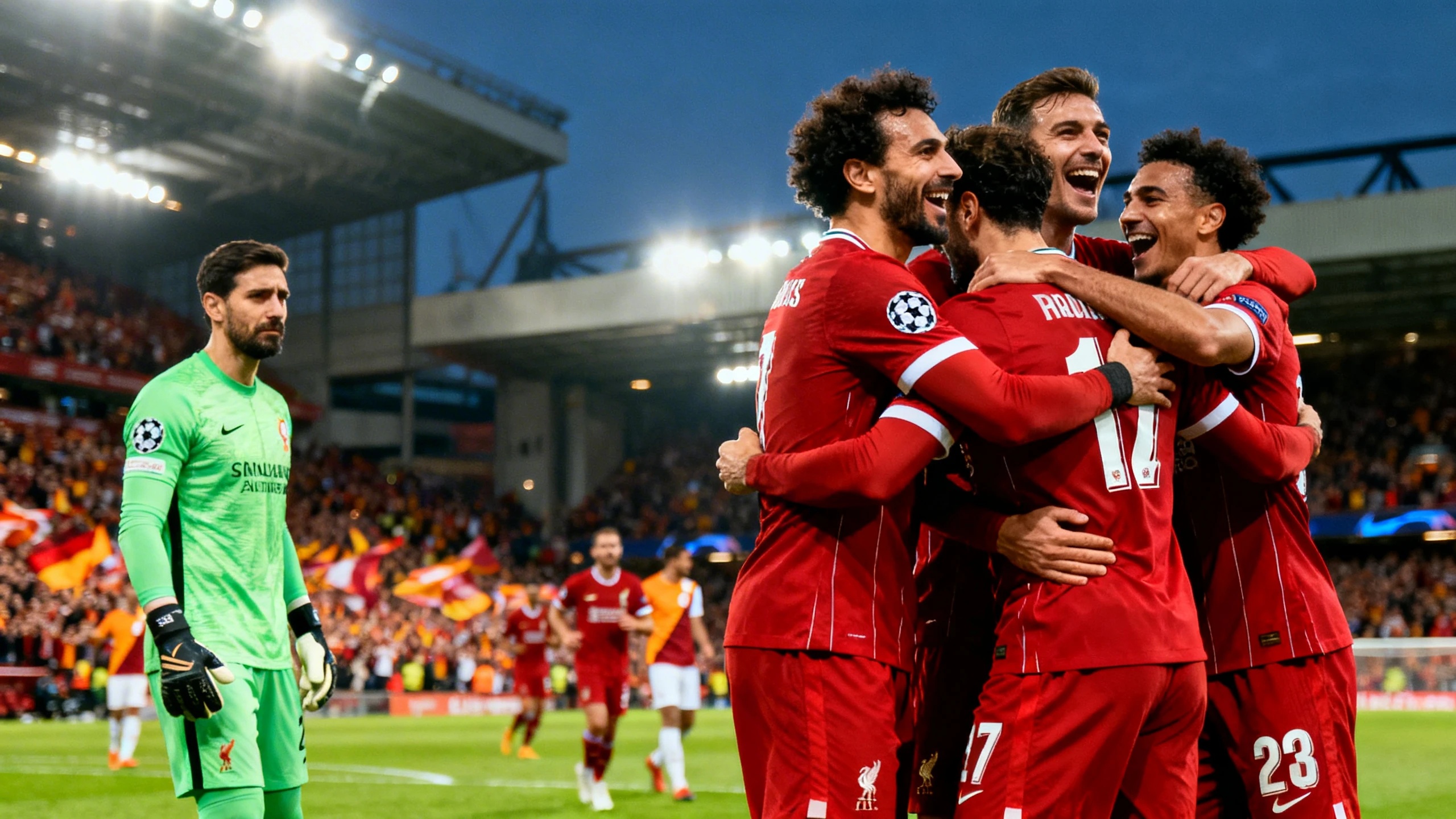 How Szoboszlai and Salah Turned the Game Around in the Champions League RUSSPAIN.com