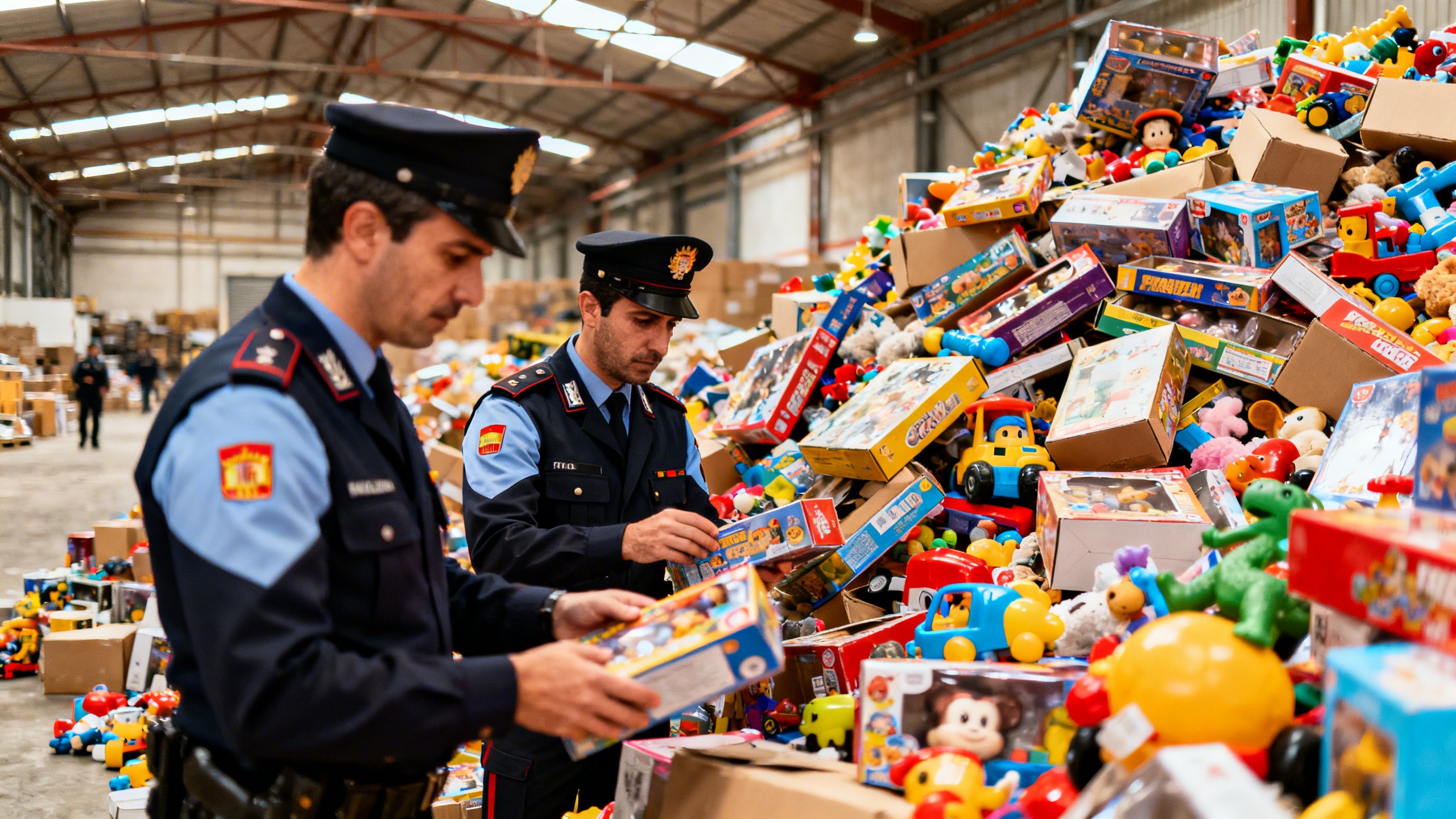 Investigation uncovers large-scale counterfeit shipments to Madrid RUSSPAIN.com