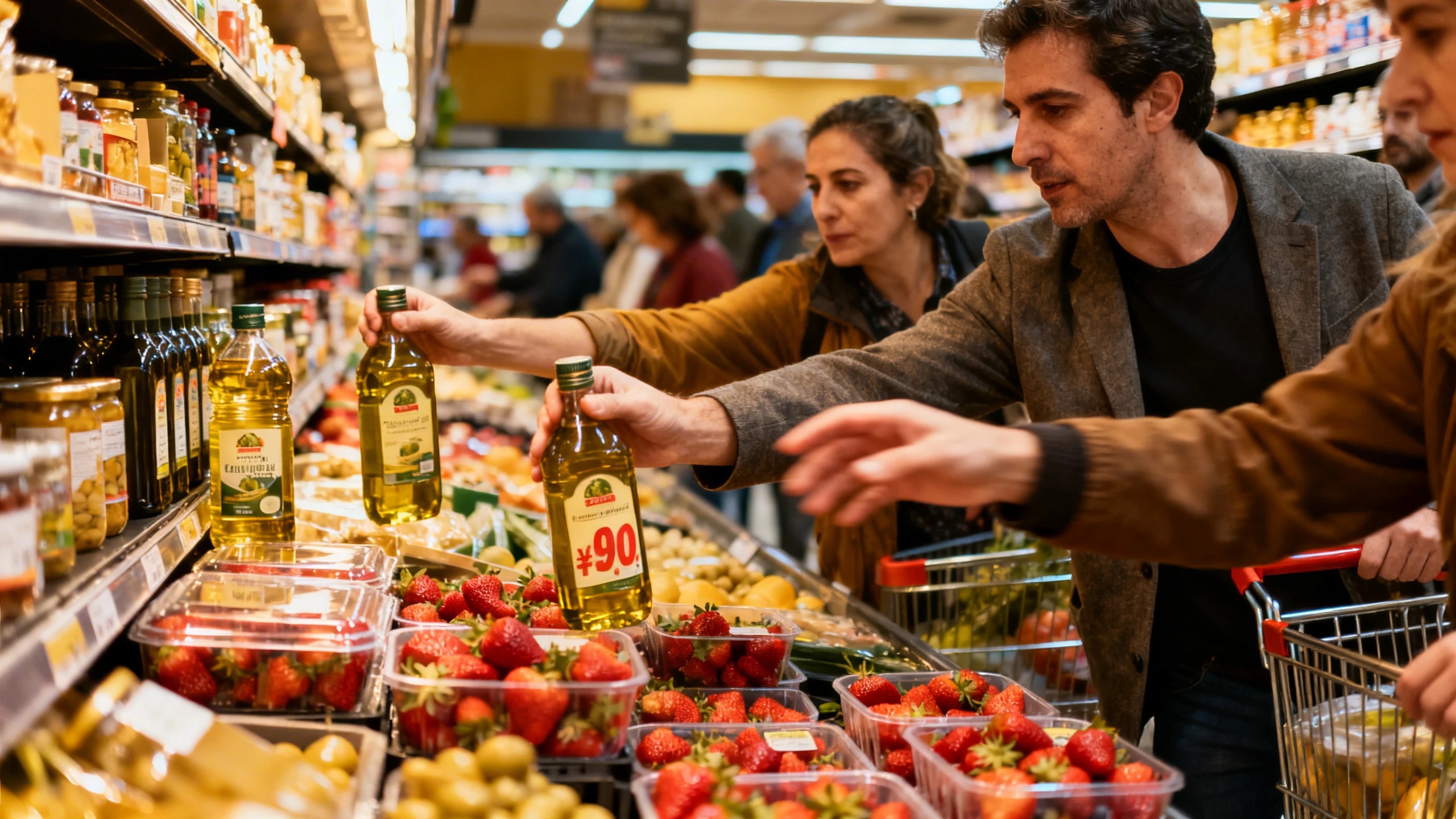 Falling prices of staple foods at Mercadona spark surprise among shoppers RUSSPAIN.com