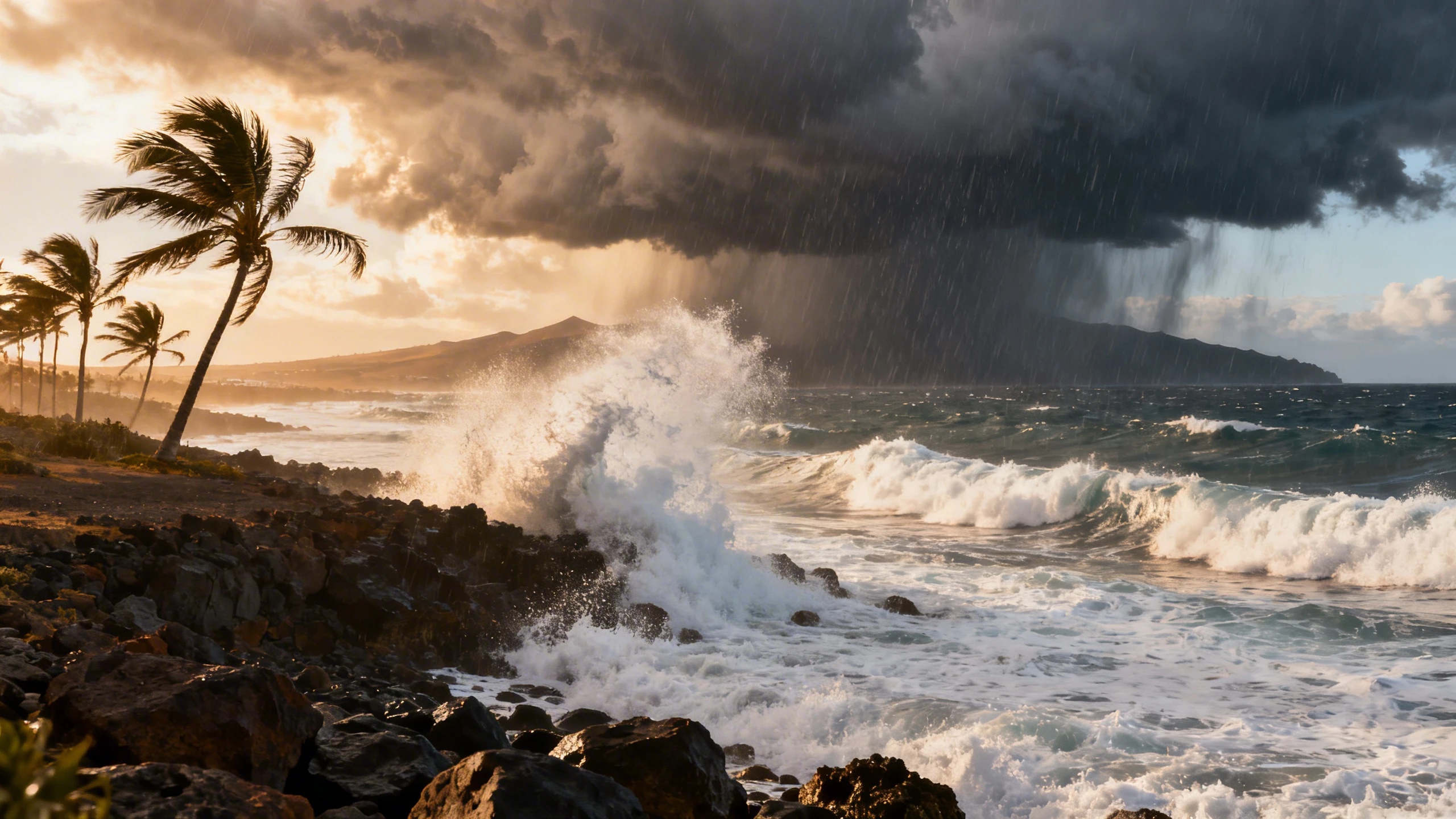 Heavy rain and strong winds forecast for the Canary Islands RUSSPAIN.com