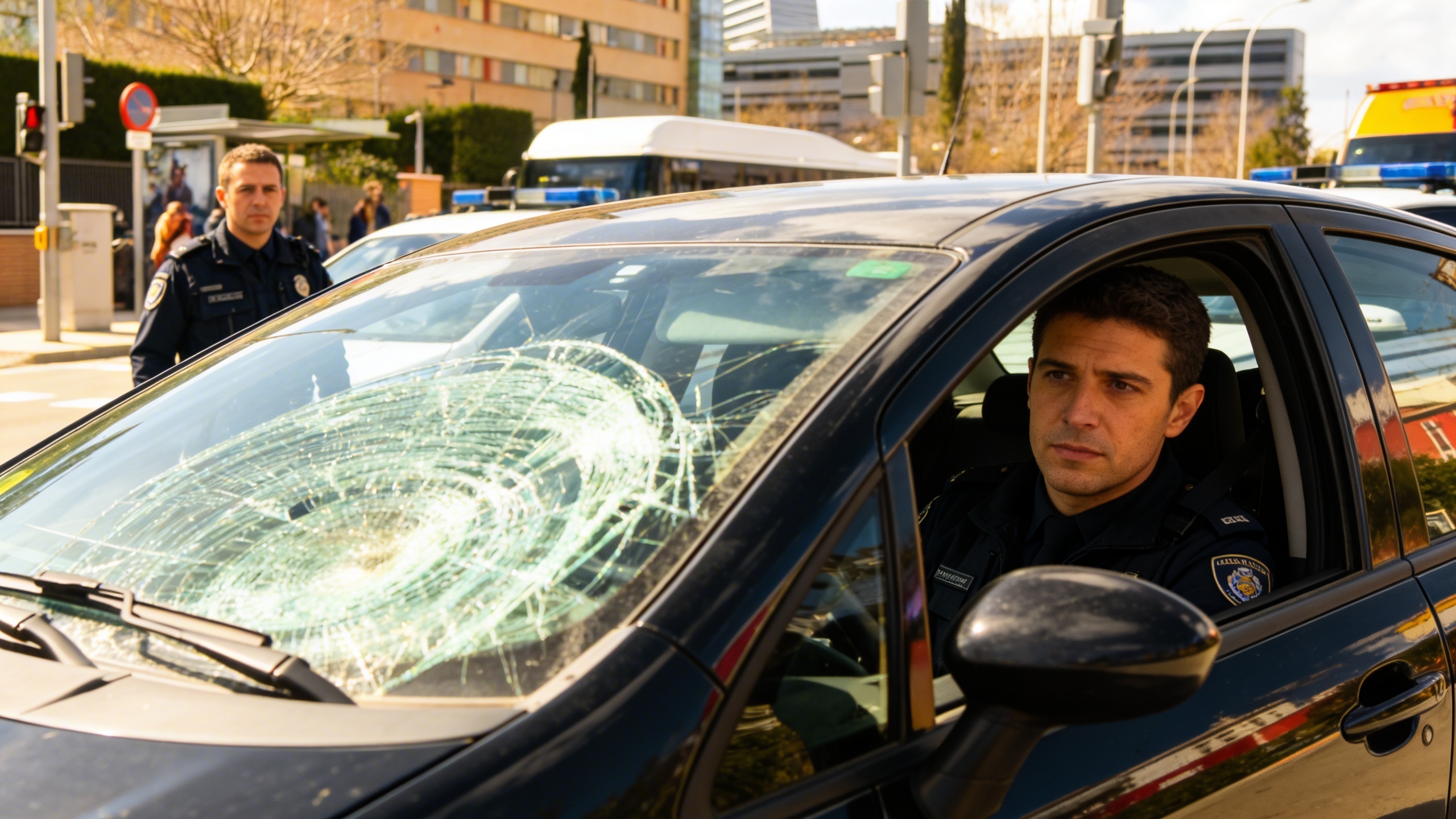 12-year-old girl seriously injured on Madrid bus lane RUSSPAIN.com