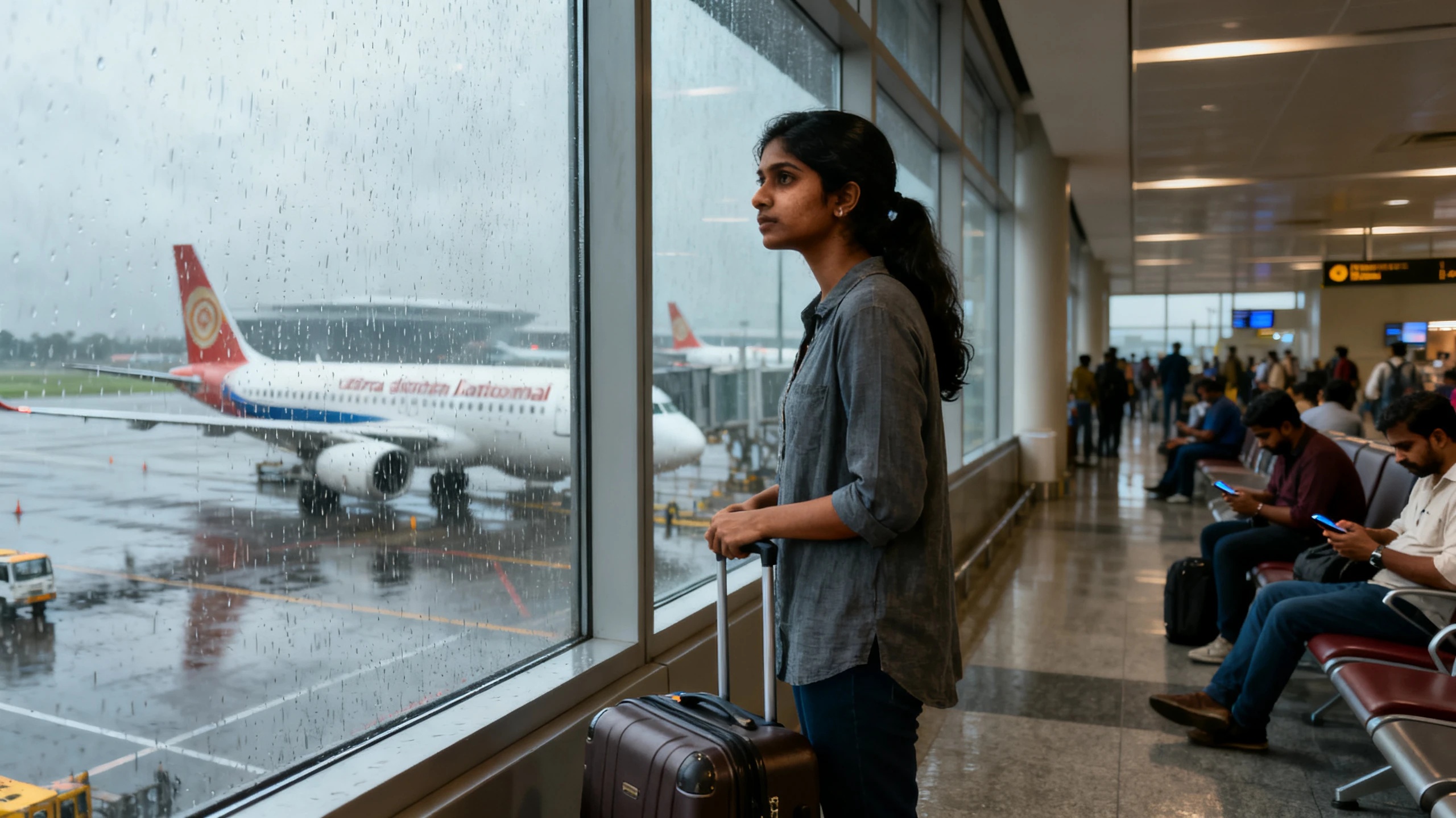 Passengers at Delhi airport advised to check flight status before departure RUSSPAIN.com